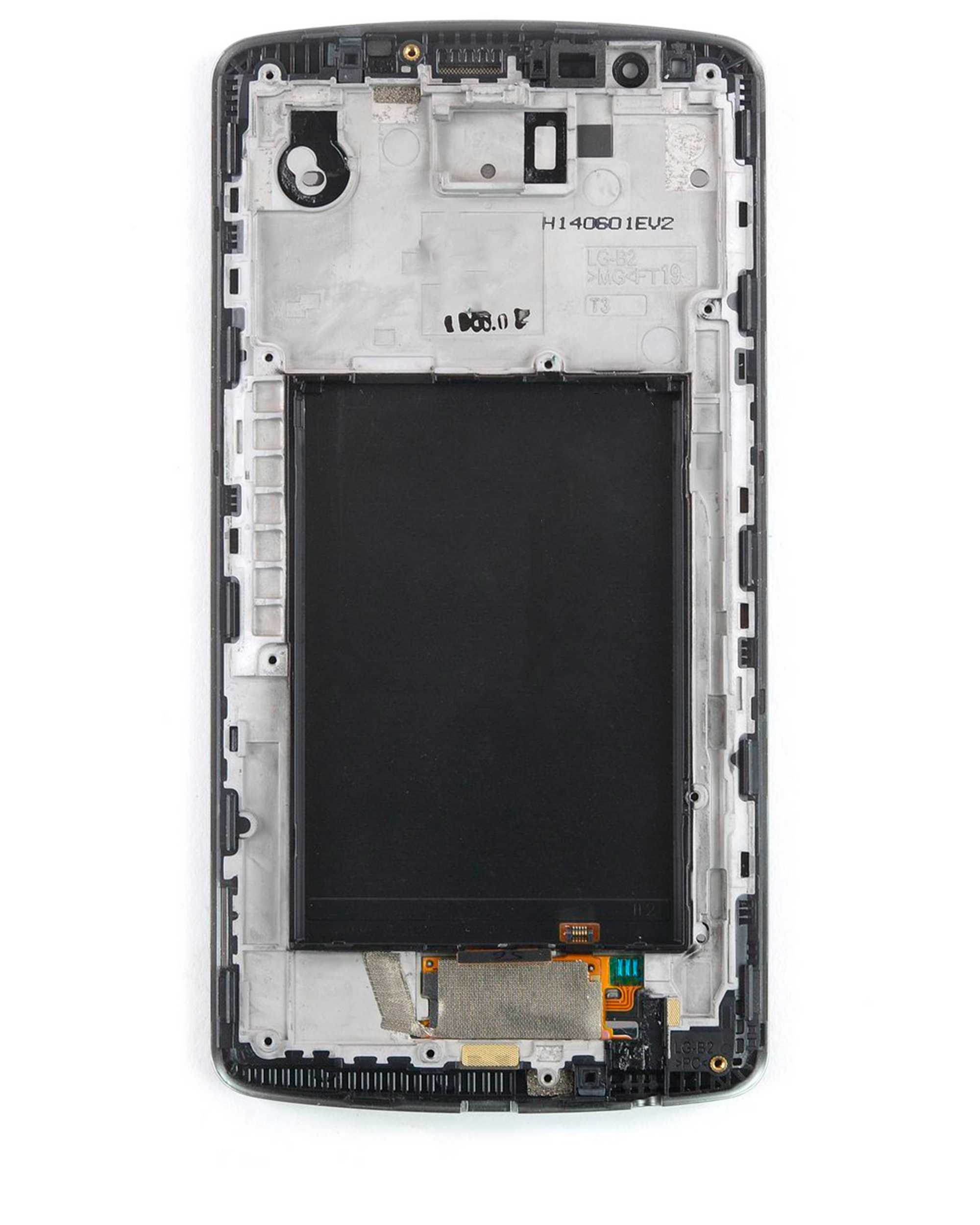 LCD-Baumodul mit Rahmen für LG G3 (Refurbished) (Gold)