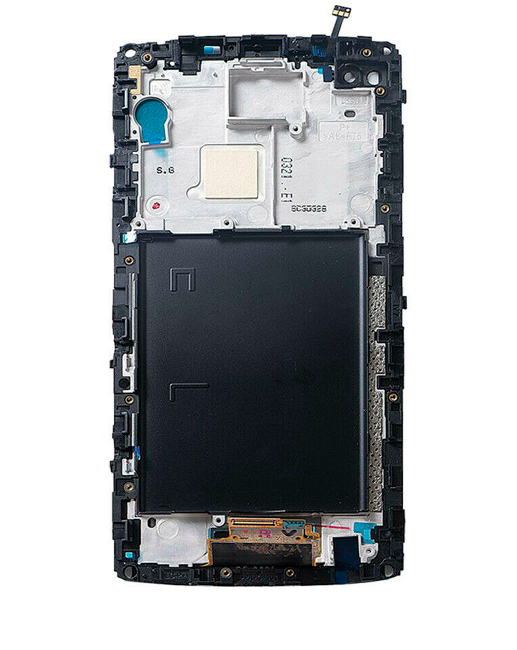 LCD Display with Frame for LG V10 (Refurbished) (Black)