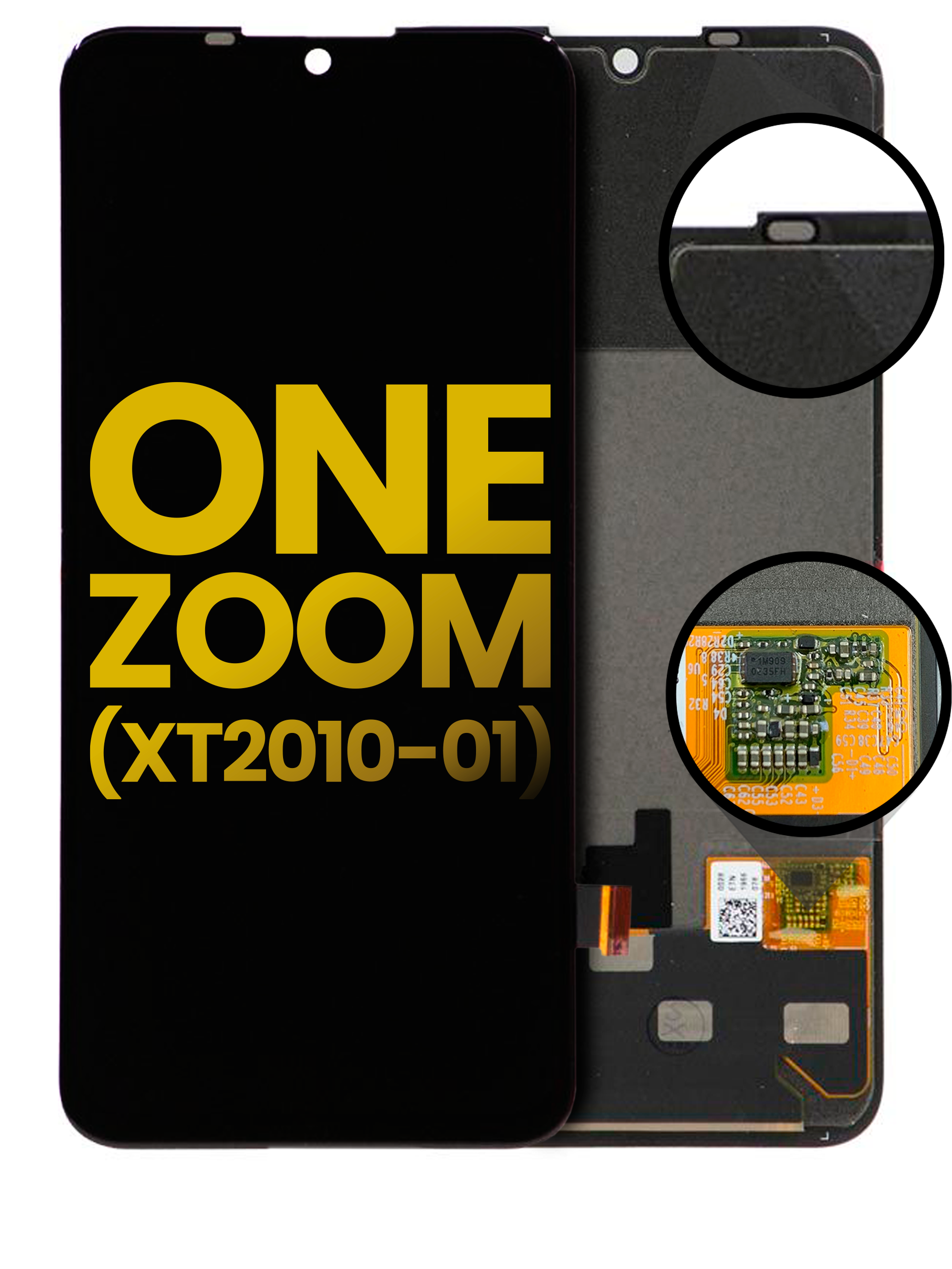 LCD-Display ohne Rahmen für Motorola One Zoom XT2010 (Refurbished)