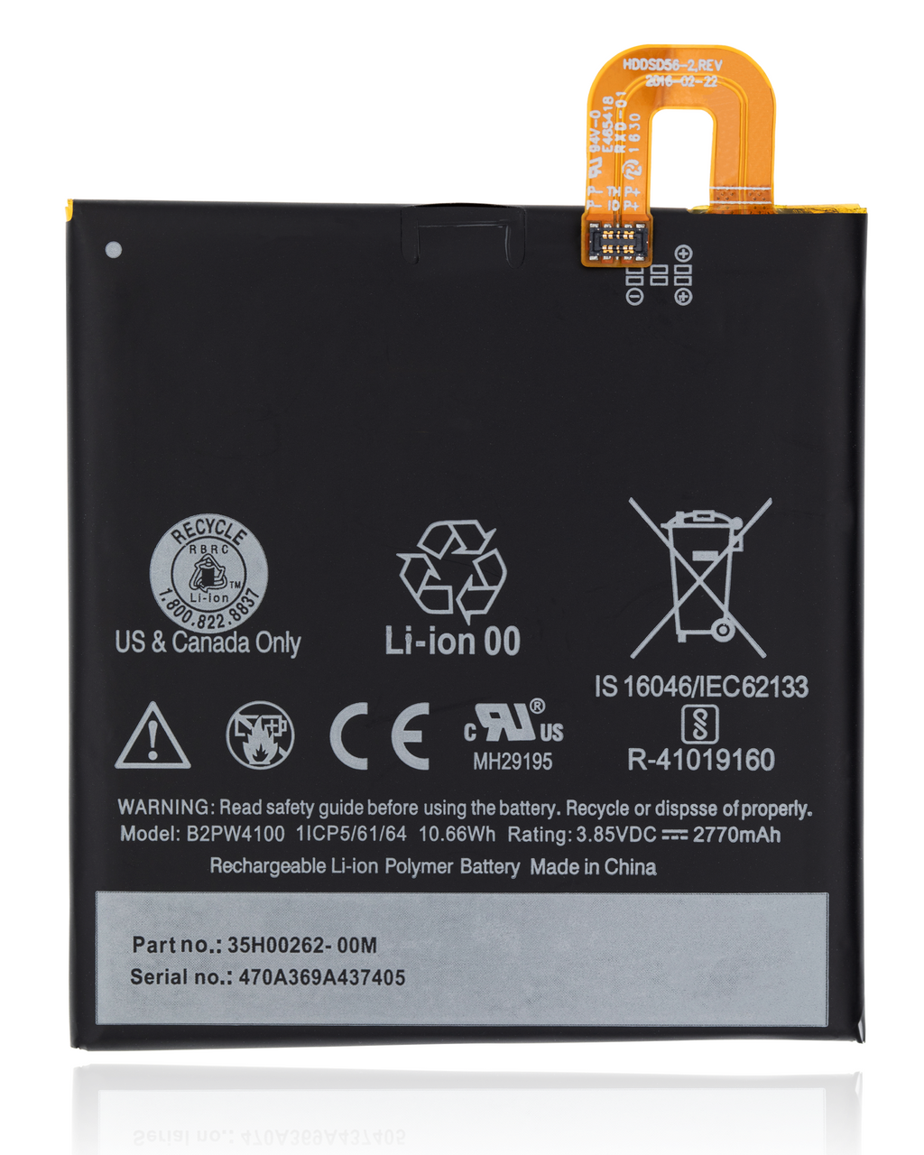 Replacement Battery for Google Pixel (B2PW4100)