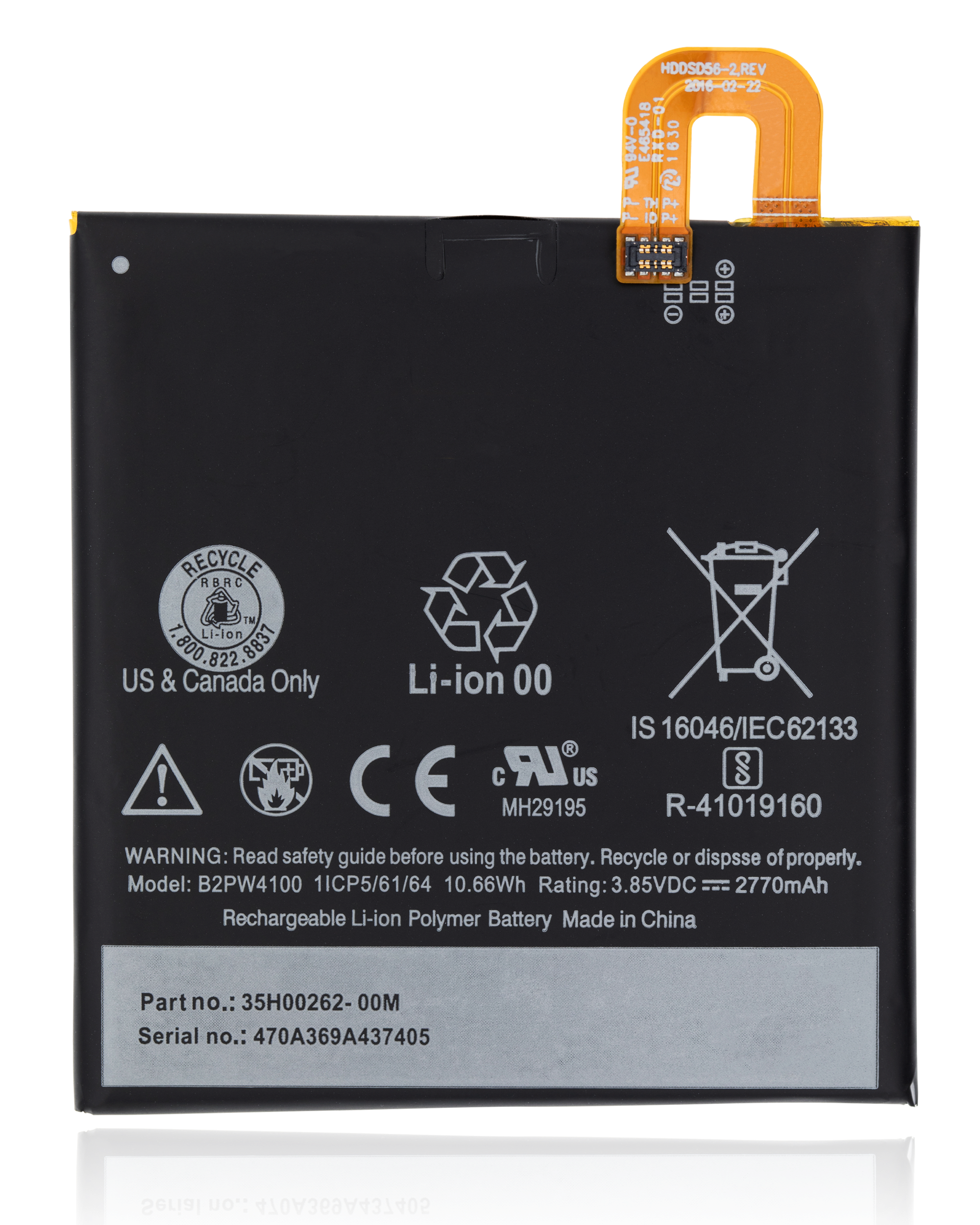 Replacement Battery for Google Pixel (B2PW4100)
