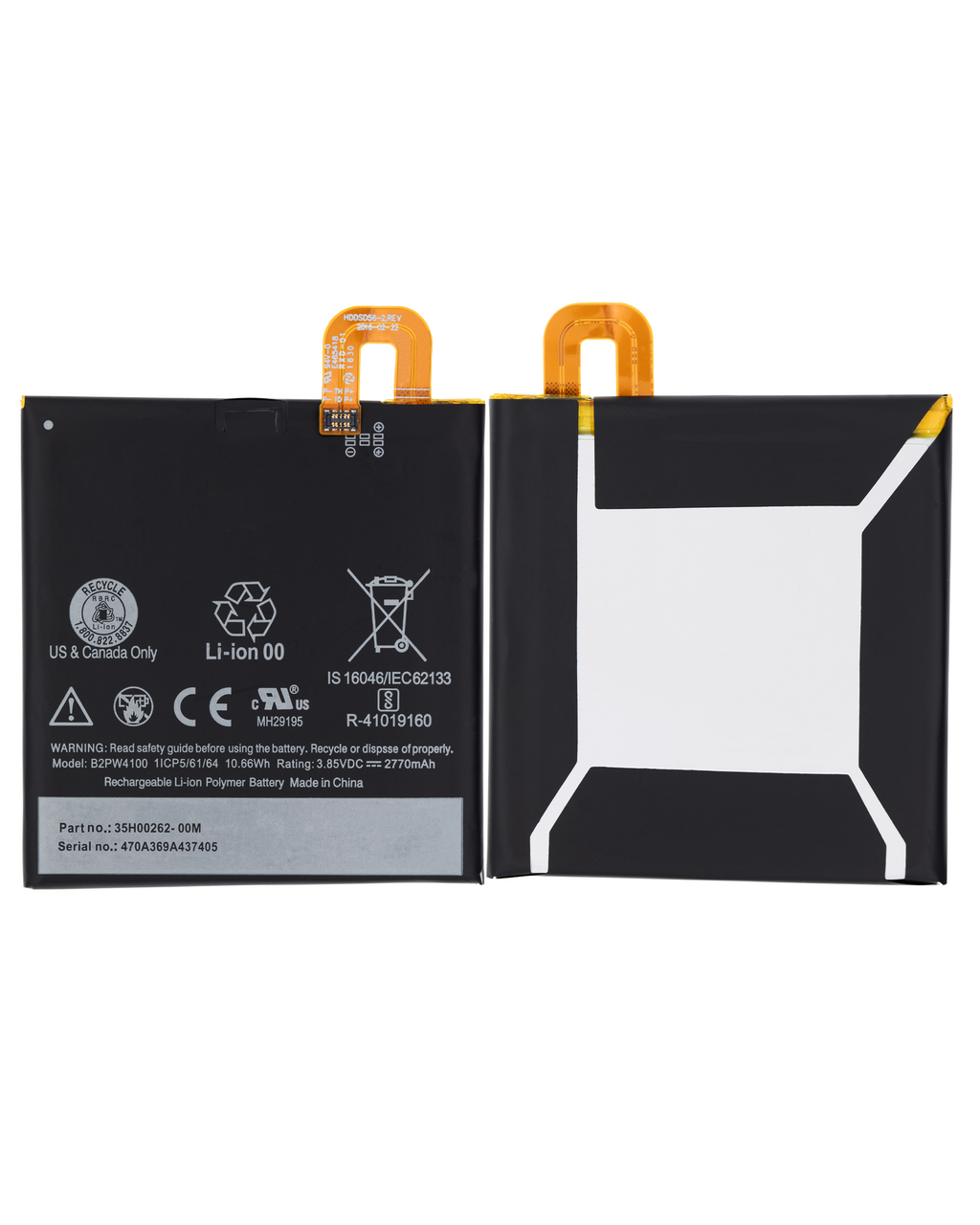 Replacement Battery for Google Pixel (B2PW4100)