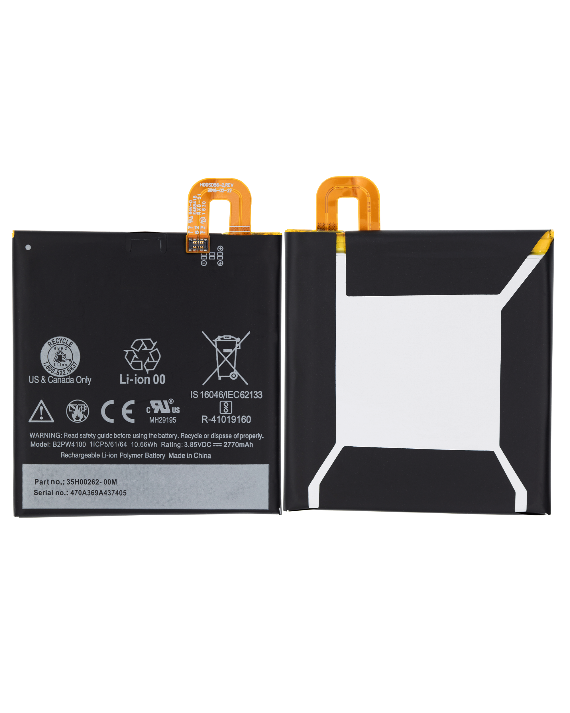 Replacement Battery for Google Pixel (B2PW4100)