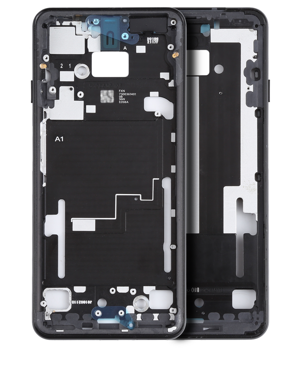 Midframe/Rahmen für Google Pixel 3 XL (Just Black)