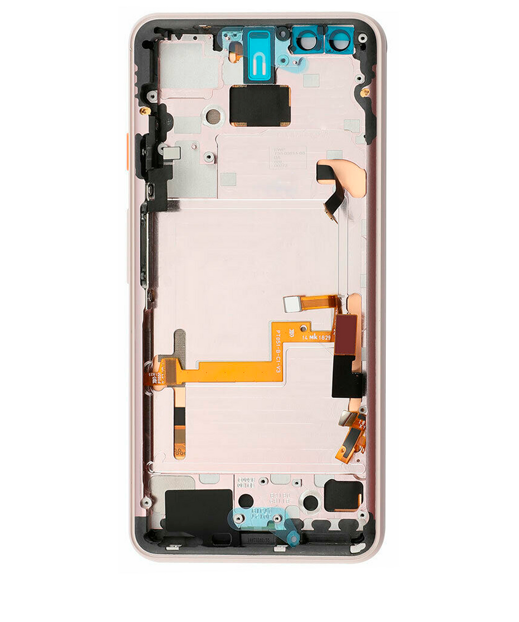 OLED Display with Frame for Google Pixel 3 (Refurbished) (Pink)