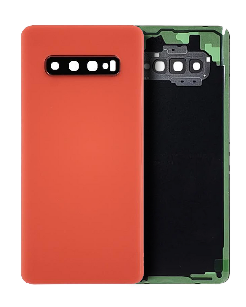 Back Cover with Camera Lens for Samsung Galaxy S10 Plus (Service Pack) (Flamingo Pink)