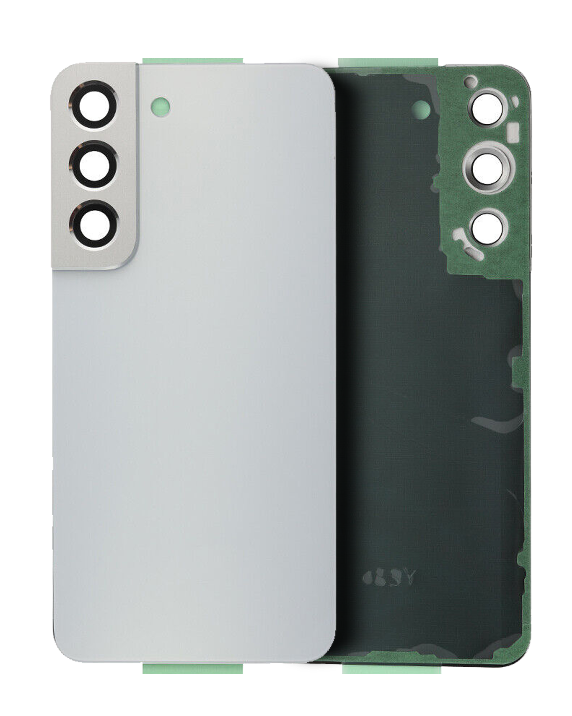 Back Cover with Camera Lens for Samsung Galaxy S22 Plus (Service Pack) (White)