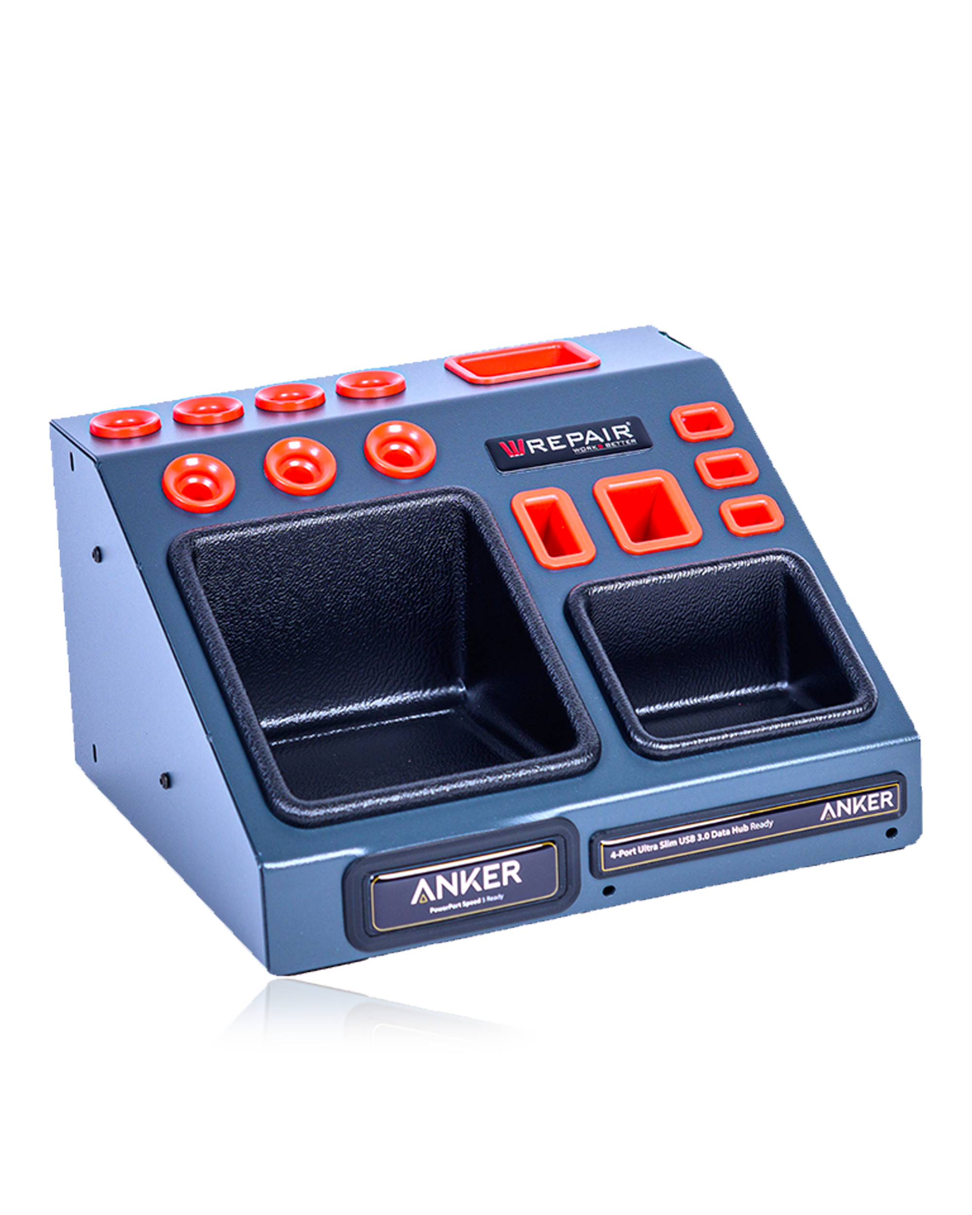 Wrepair Station Model 25 Plus mit USB Powerport HUB und NUC Ready