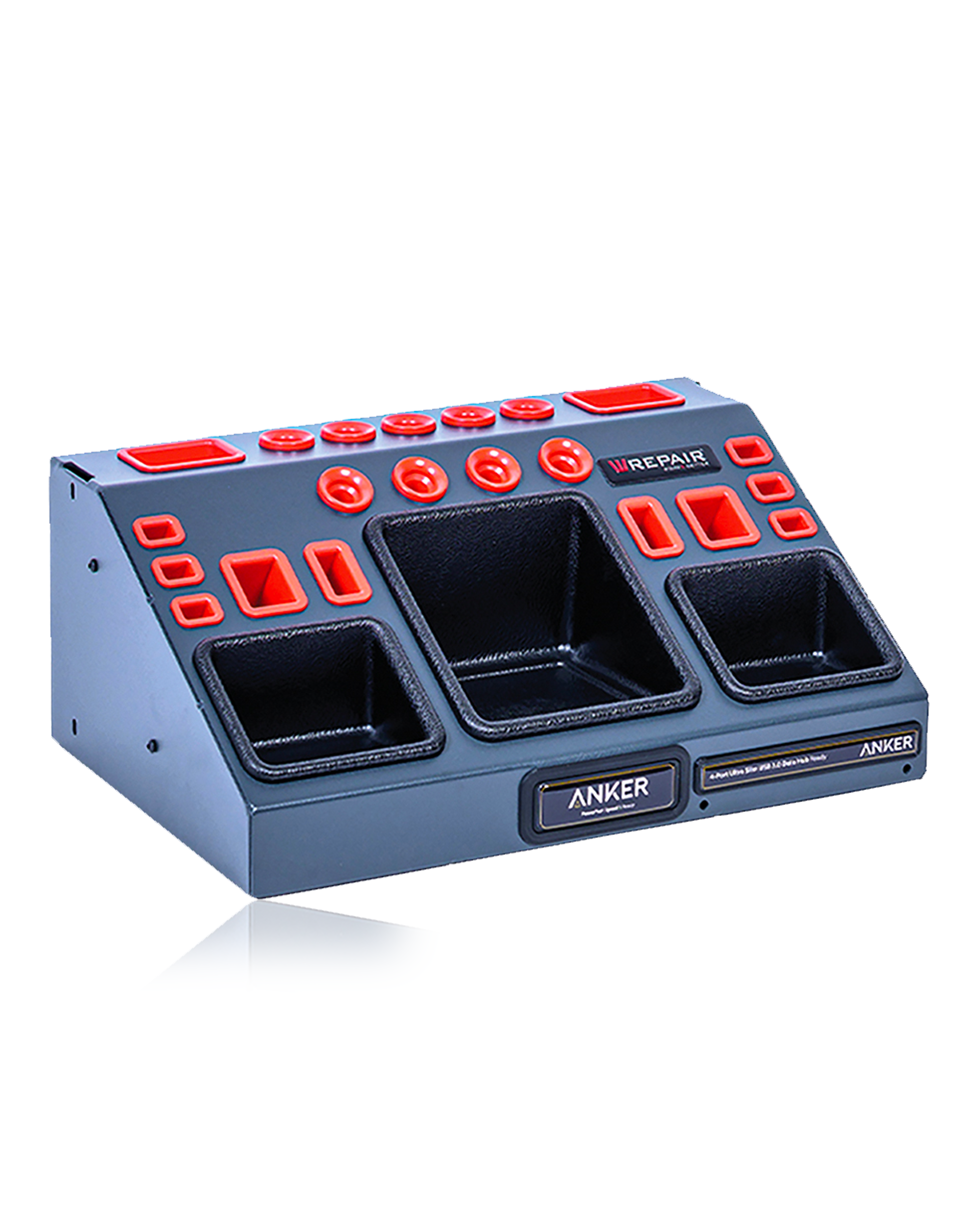 Wrepair Station Model 30 Plus mit USB Powerport HUB und NUC Ready