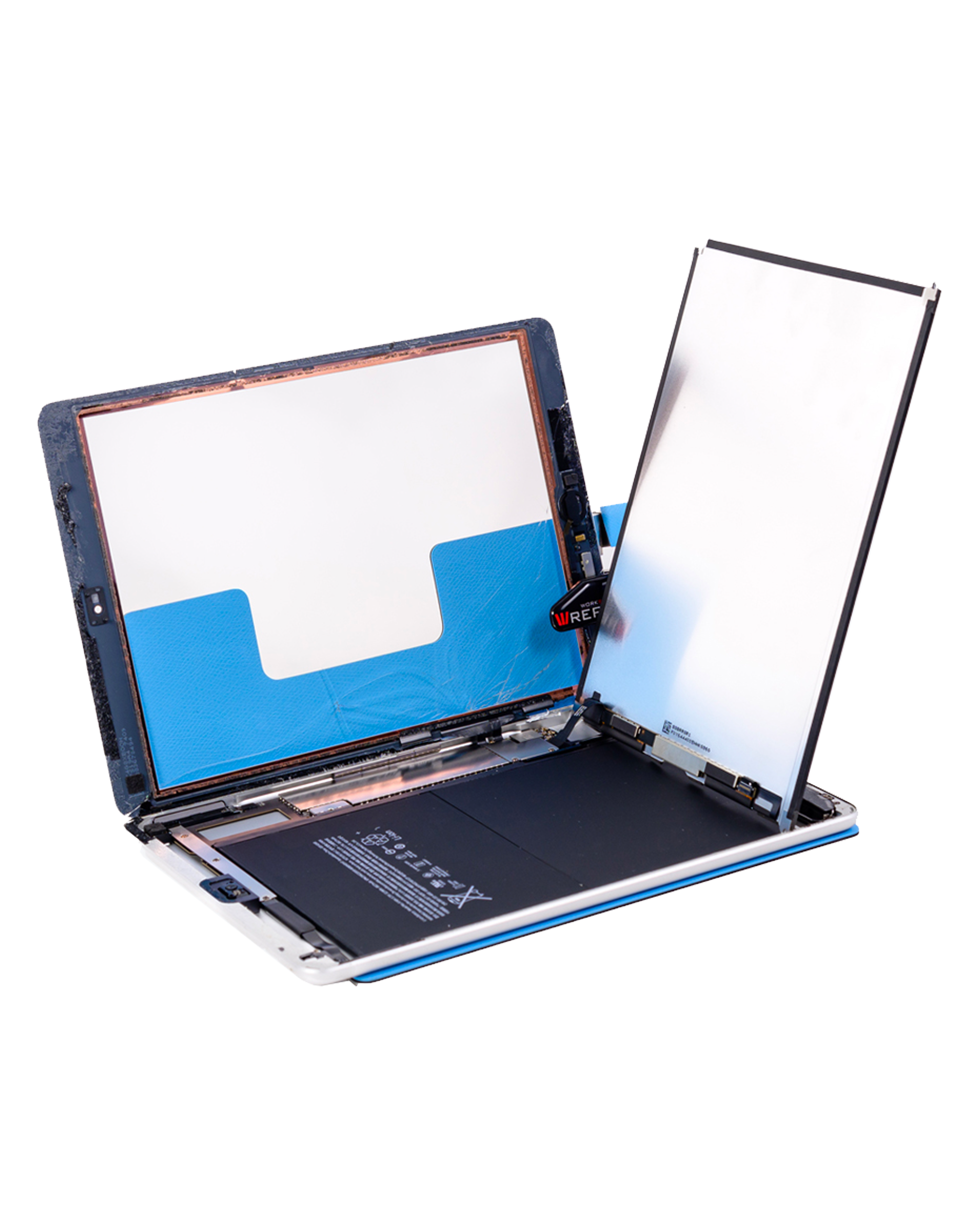 ESD Display-Halteständer mit verstellbarem Arm für iPads und Tablets (Blau)