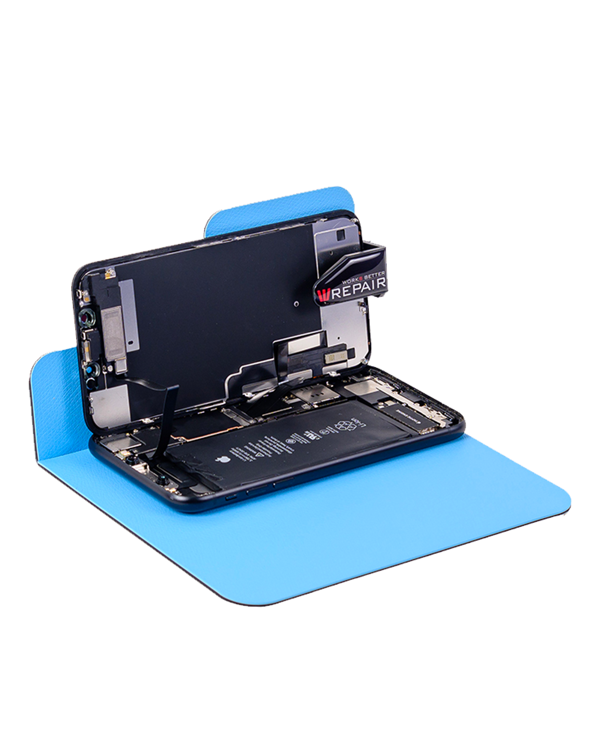 ESD Display-Halter mit verstellbarem Arm für Smartphones (Blau) (Wrepair)