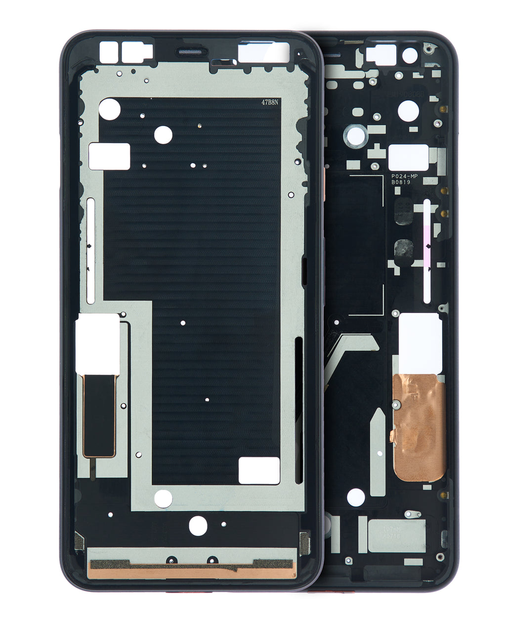 Midframe/Bezel for Google Pixel 4XL (Pink Power Button)