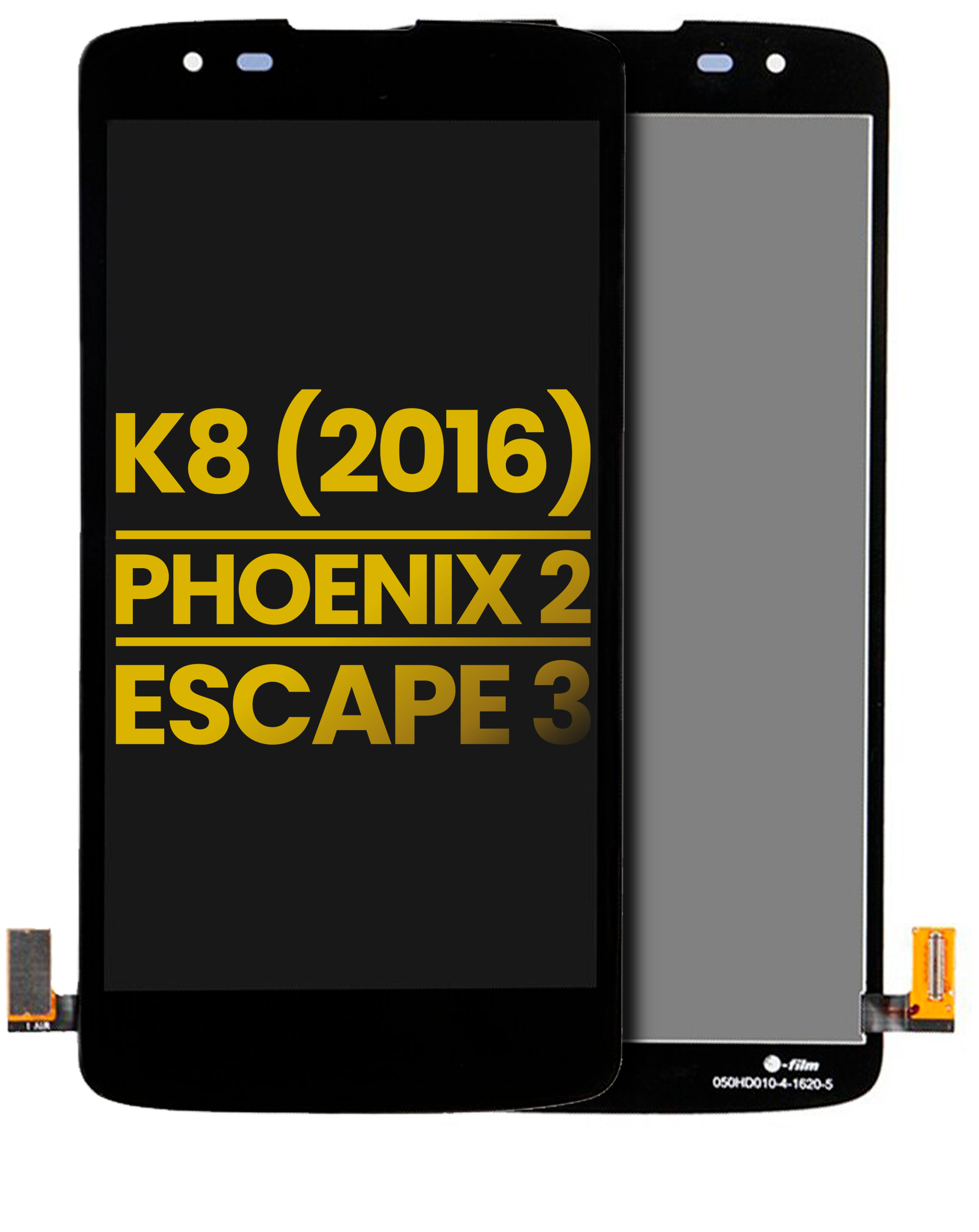 LCD Display without Frame for LG K8 (2016) / Phoenix 2 / Escape 3 (Refurbished) (All Colors)