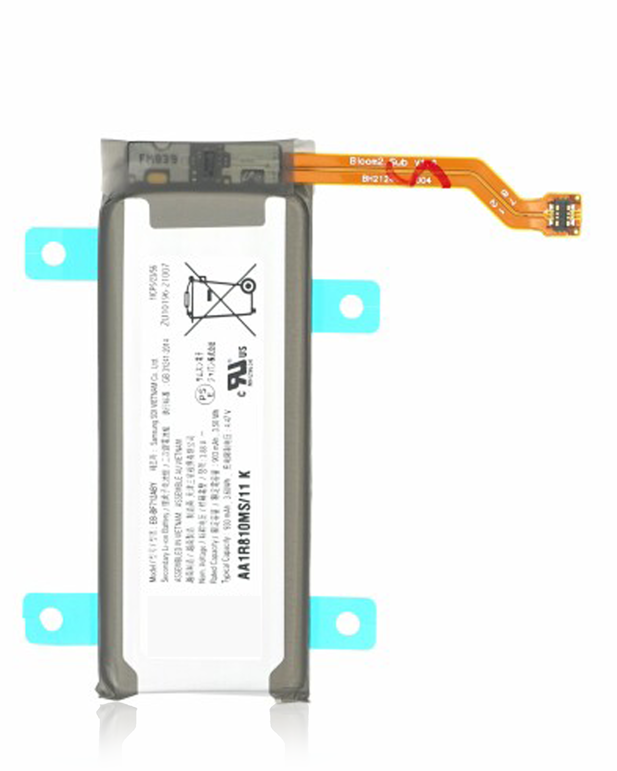 Replacement Battery (Secondary) for Samsung Galaxy Z Flip 3 5G (EB-BF712ABY) (Service Pack)