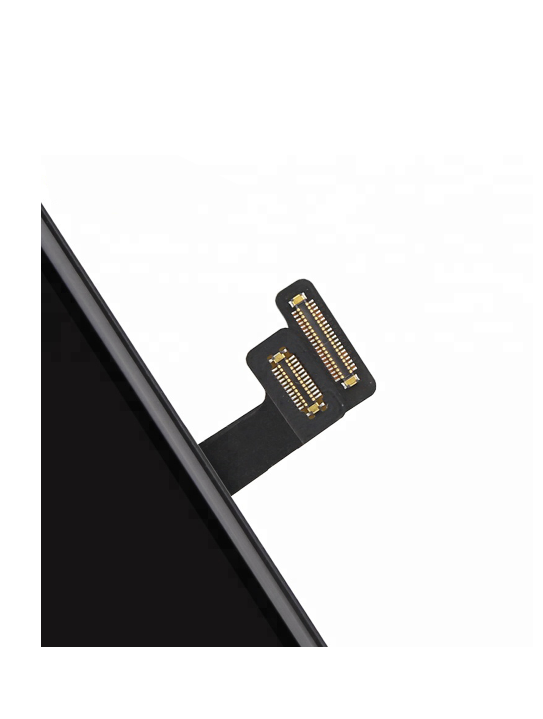 LCD-Display mit Stahlplatte für iPhone 8 / SE (2020) (Aftermarket Plus: Incell) (Schwarz)