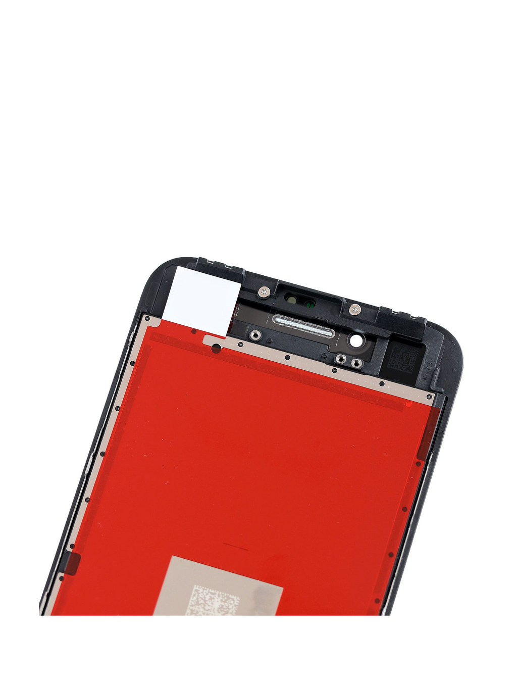 LCD-Display mit Stahlplatte für iPhone 8 / SE (2020) (Aftermarket Plus: Incell) (Schwarz)