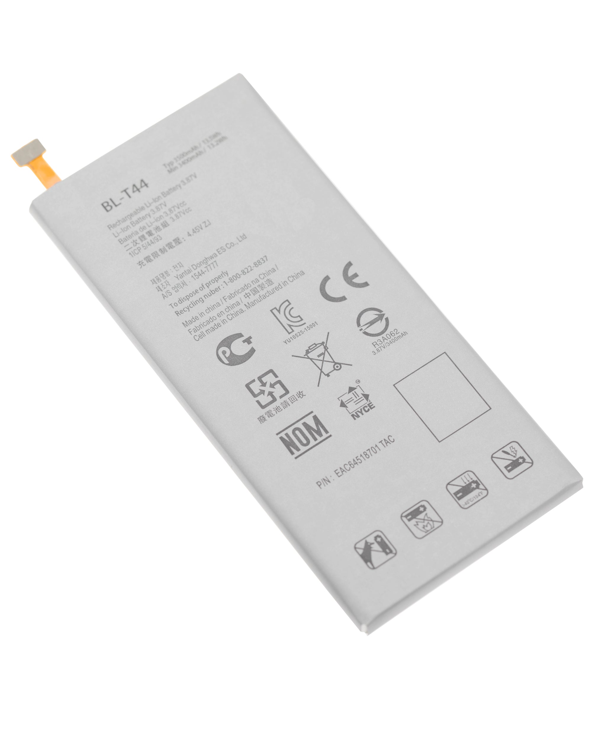Replacement Battery for LG Stylo 5 / K40S / LG Premier Pro Plus (BL-T44)