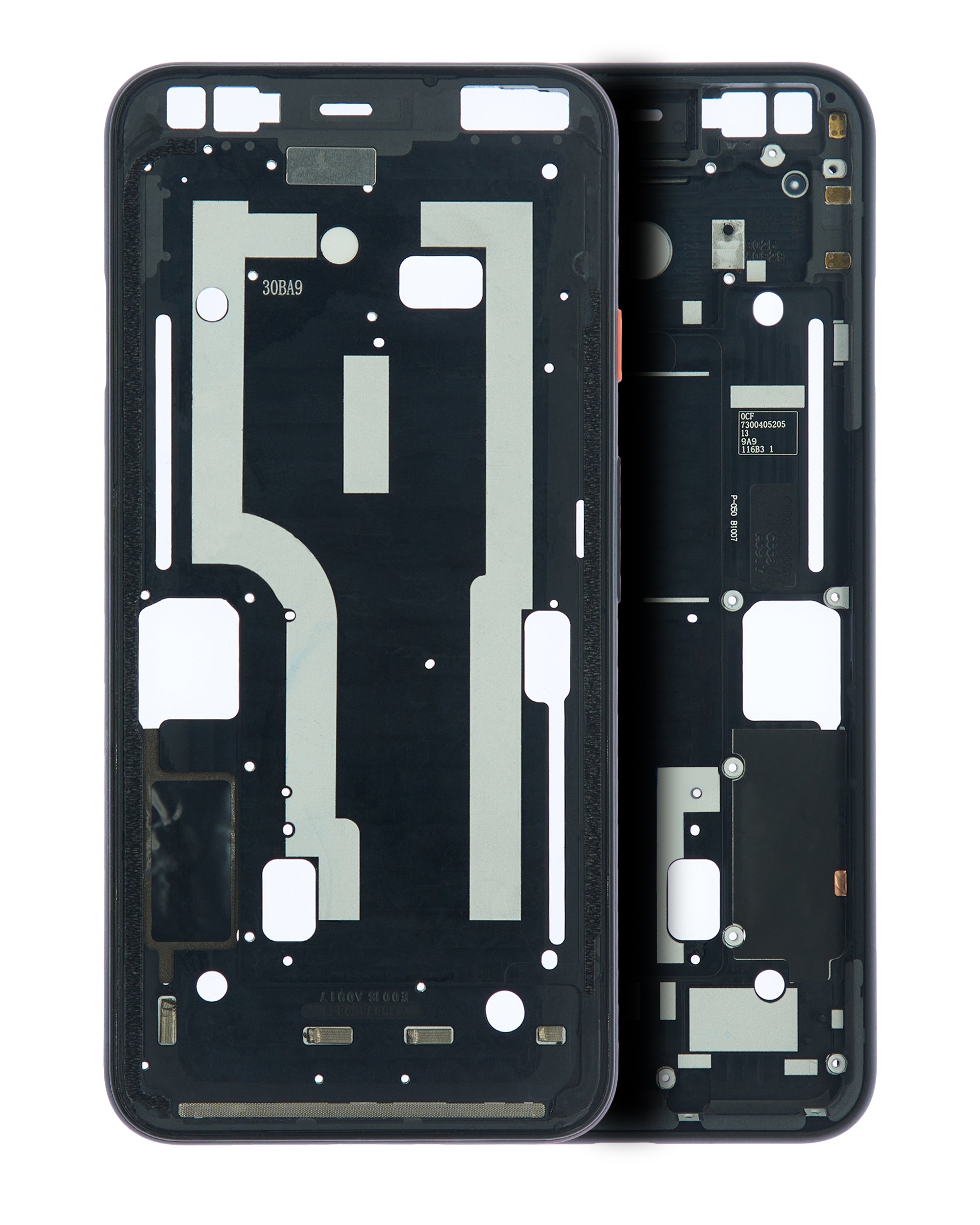 Midframe/Frame for Google Pixel 4 (Oh So Orange Power Button)