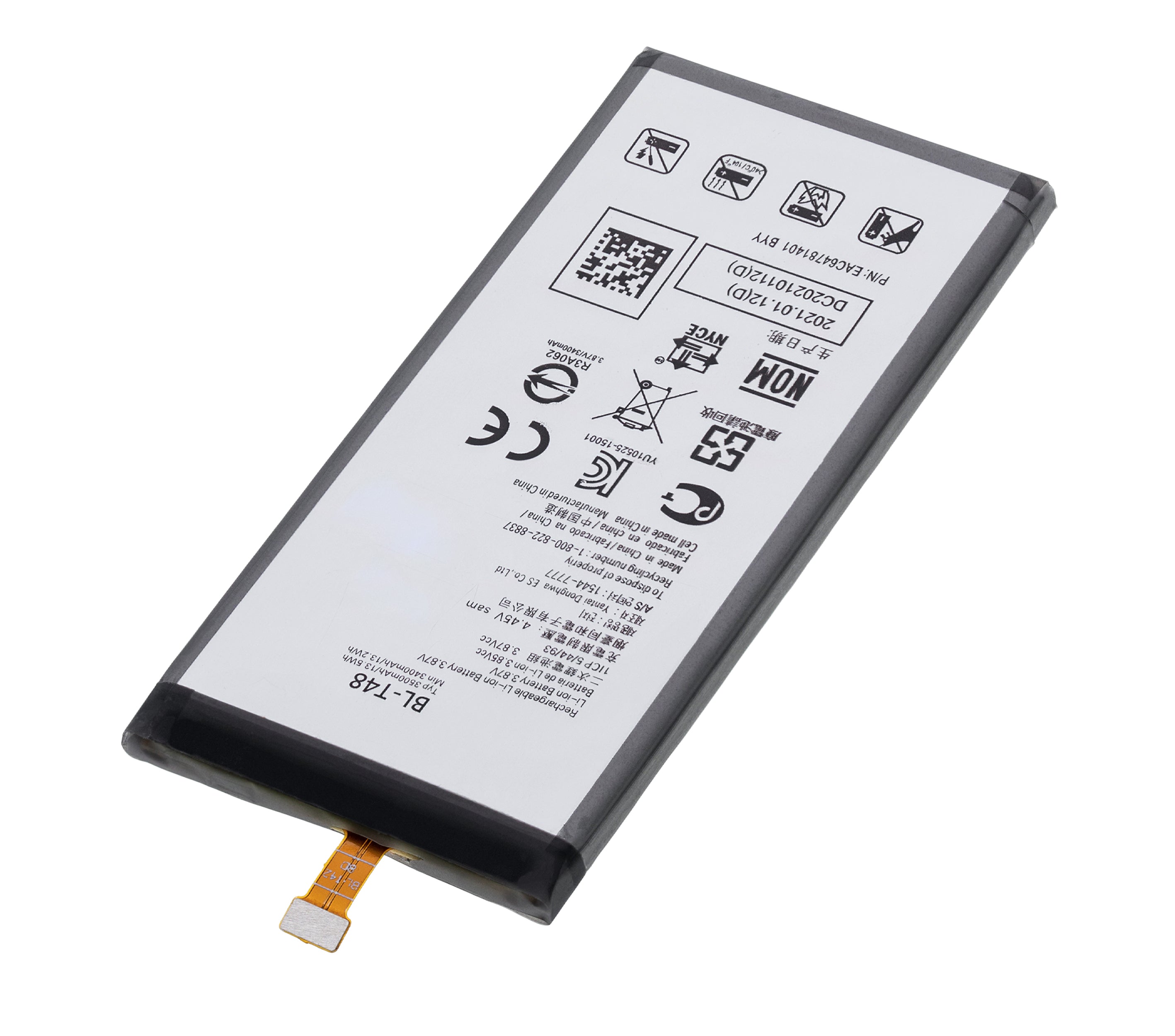 Ersatzbatterie für LG Stylo 6 (BL-T48)