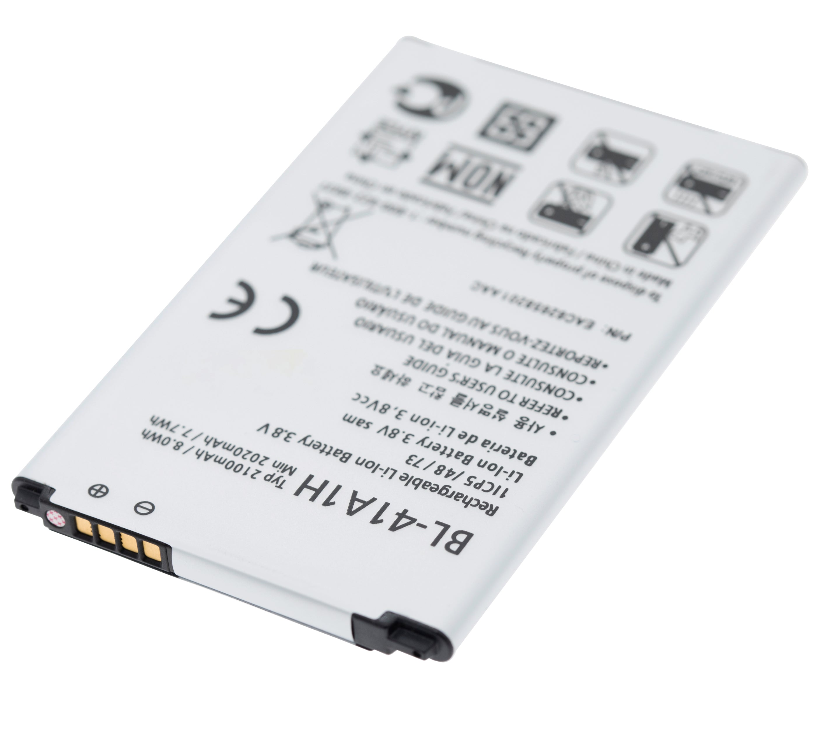 Ersatzakku BL-41A1H für LG Tribute/Optimus F60/Transpyre