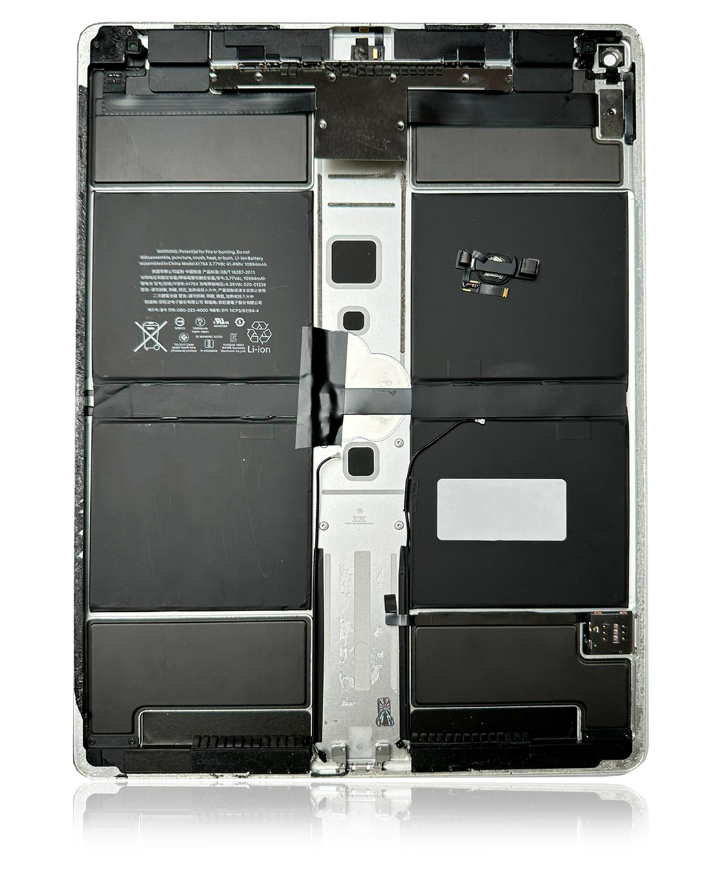 Original Apple-Ausbau C gebraucht – iPad Pro 12.9 2nd Backcover/Rahmen Silber