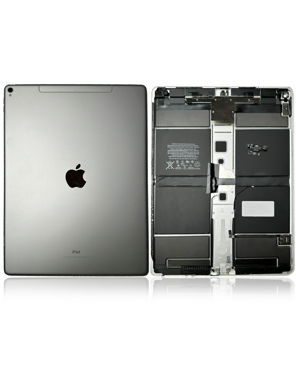 Original Apple-Ausbau C gebraucht – iPad Pro 12.9 2nd Backcover/Rahmen Silber