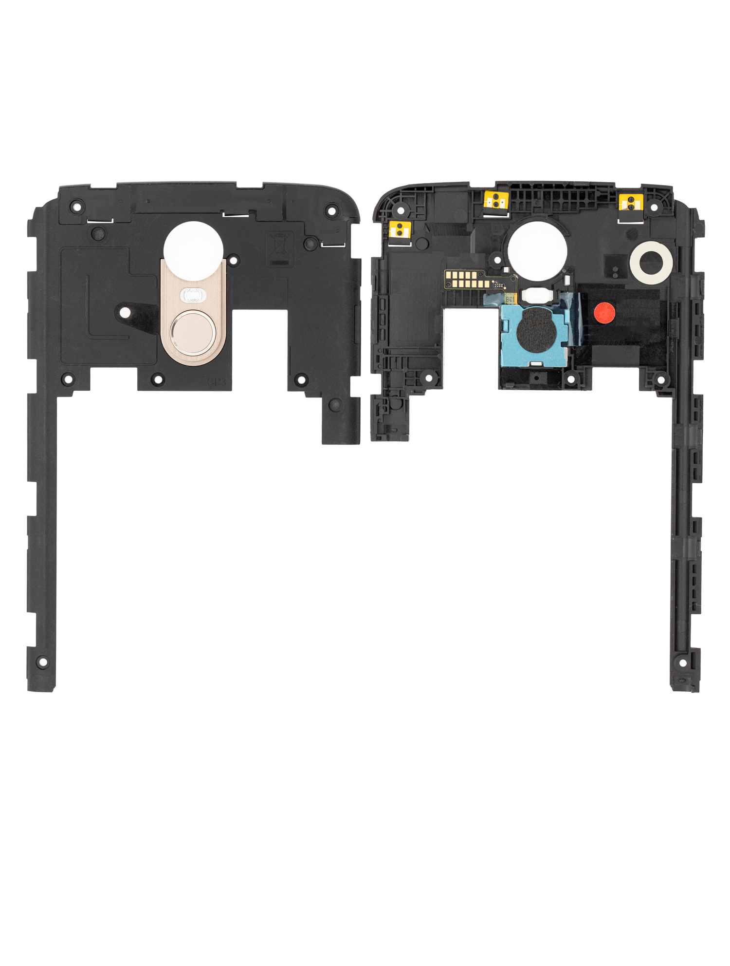 Backcover/Rahmen für LG Stylo 3 (Gold)