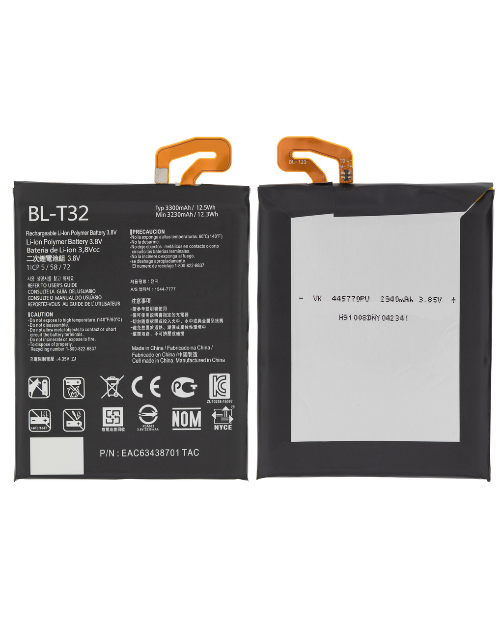 Ersatzakku für LG G6 / V30S (BL-T32)