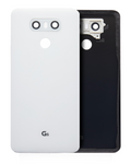 Glas-Backcover mit vorinstalliertem Kleber für LG G6 (Mystic White)