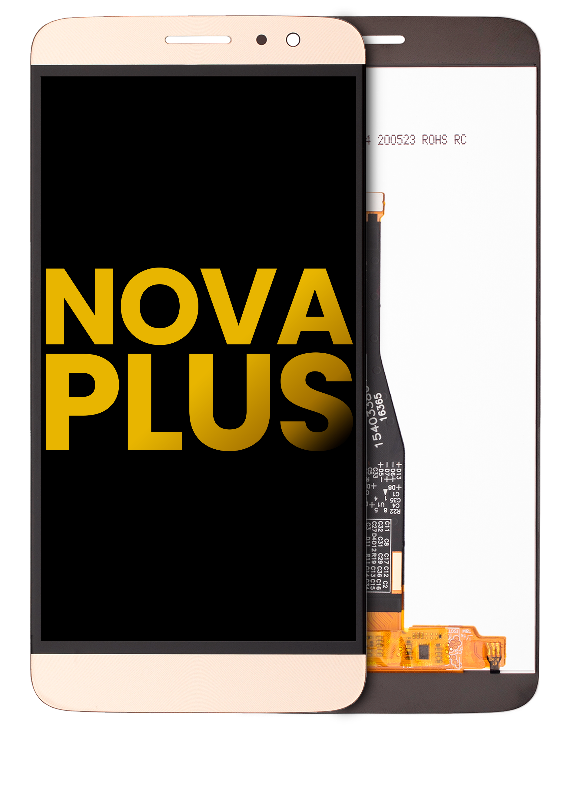 LCD Display without Frame for Huawei Nova Plus (Refurbished) (Gold)