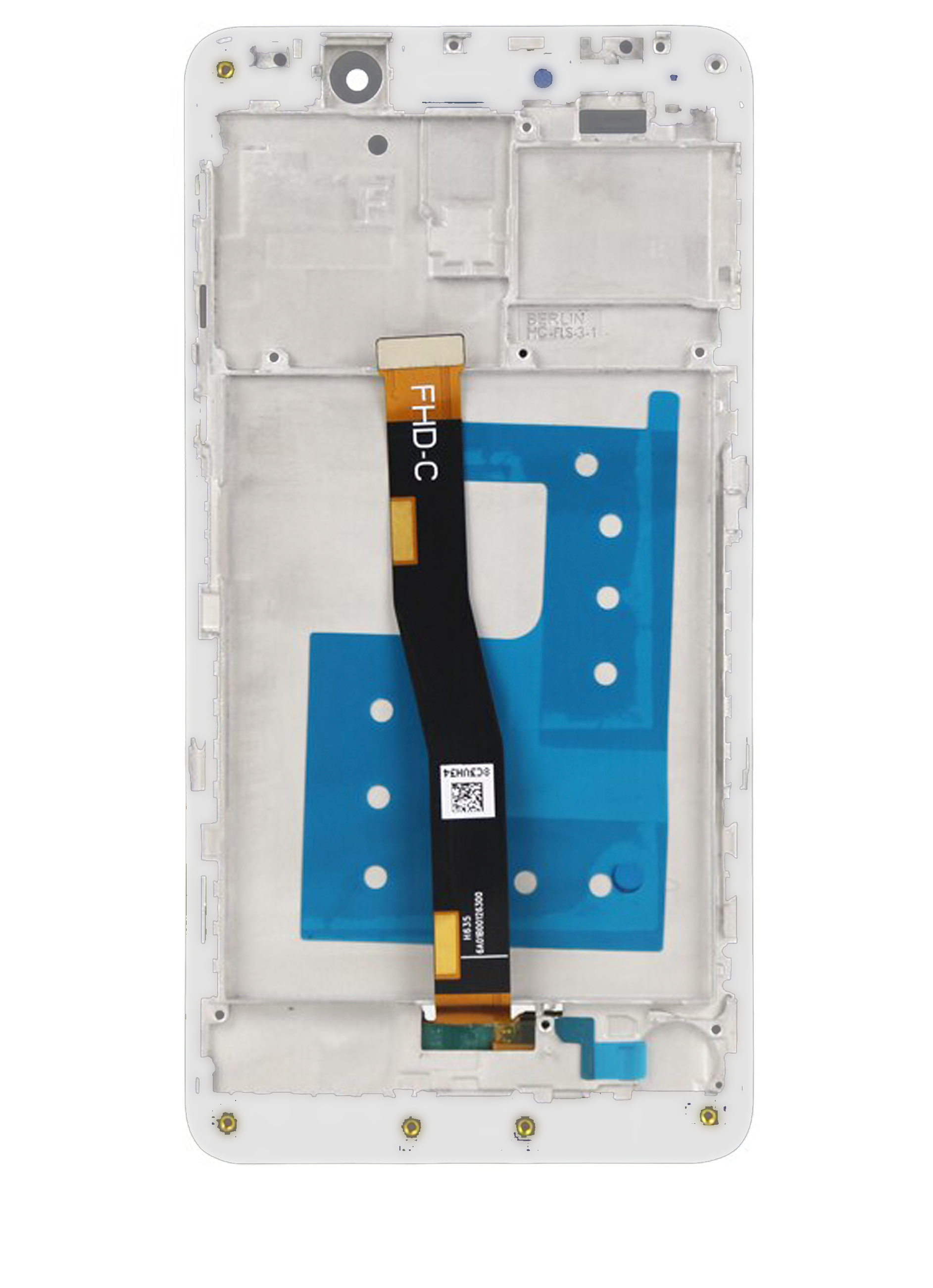 LCD Display with Frame for Huawei Mate 9 Lite (Refurbished) (Gold)