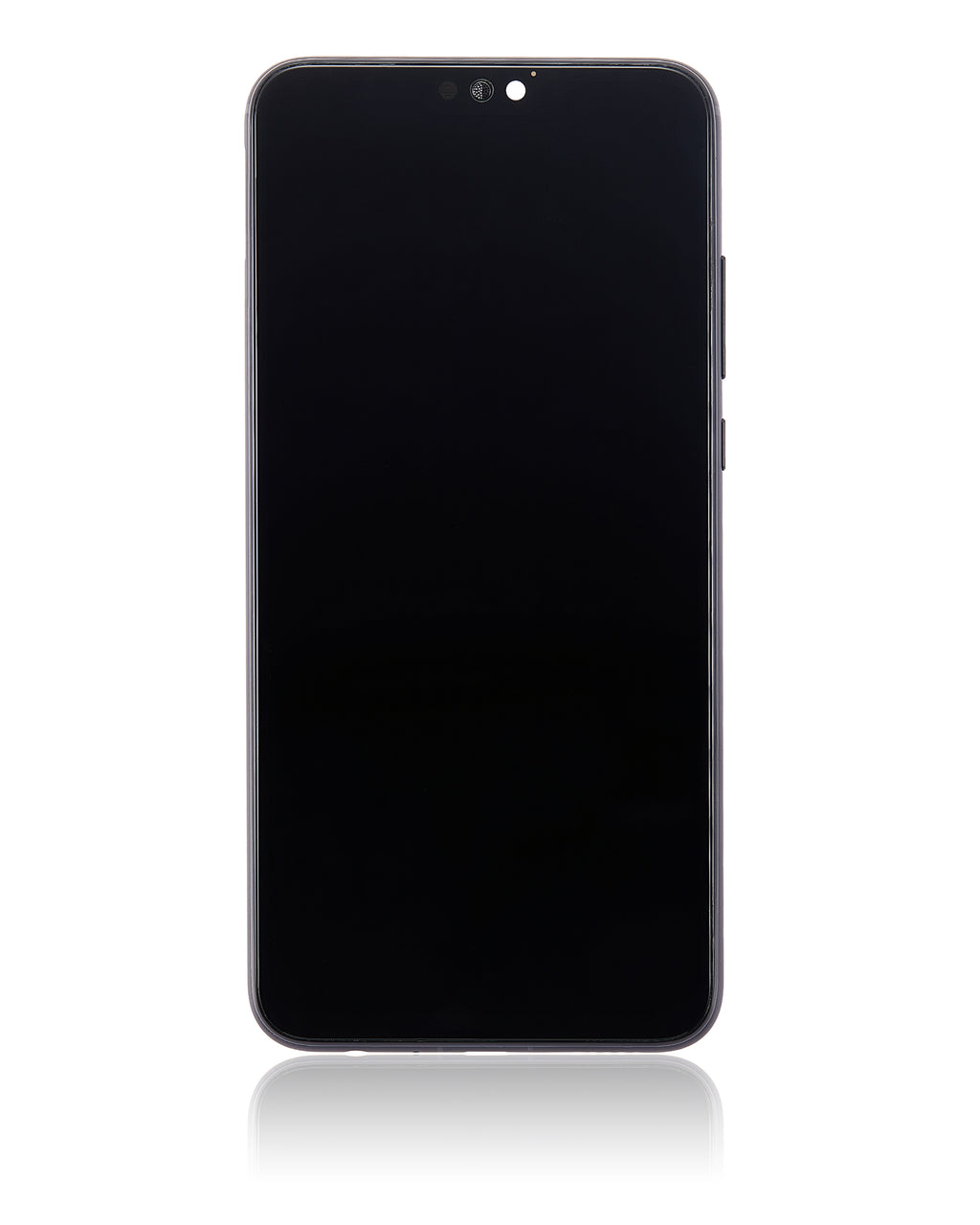 LCD-Display mit Rahmen für Huawei Honor 8X (Refurbished) (Schwarz)