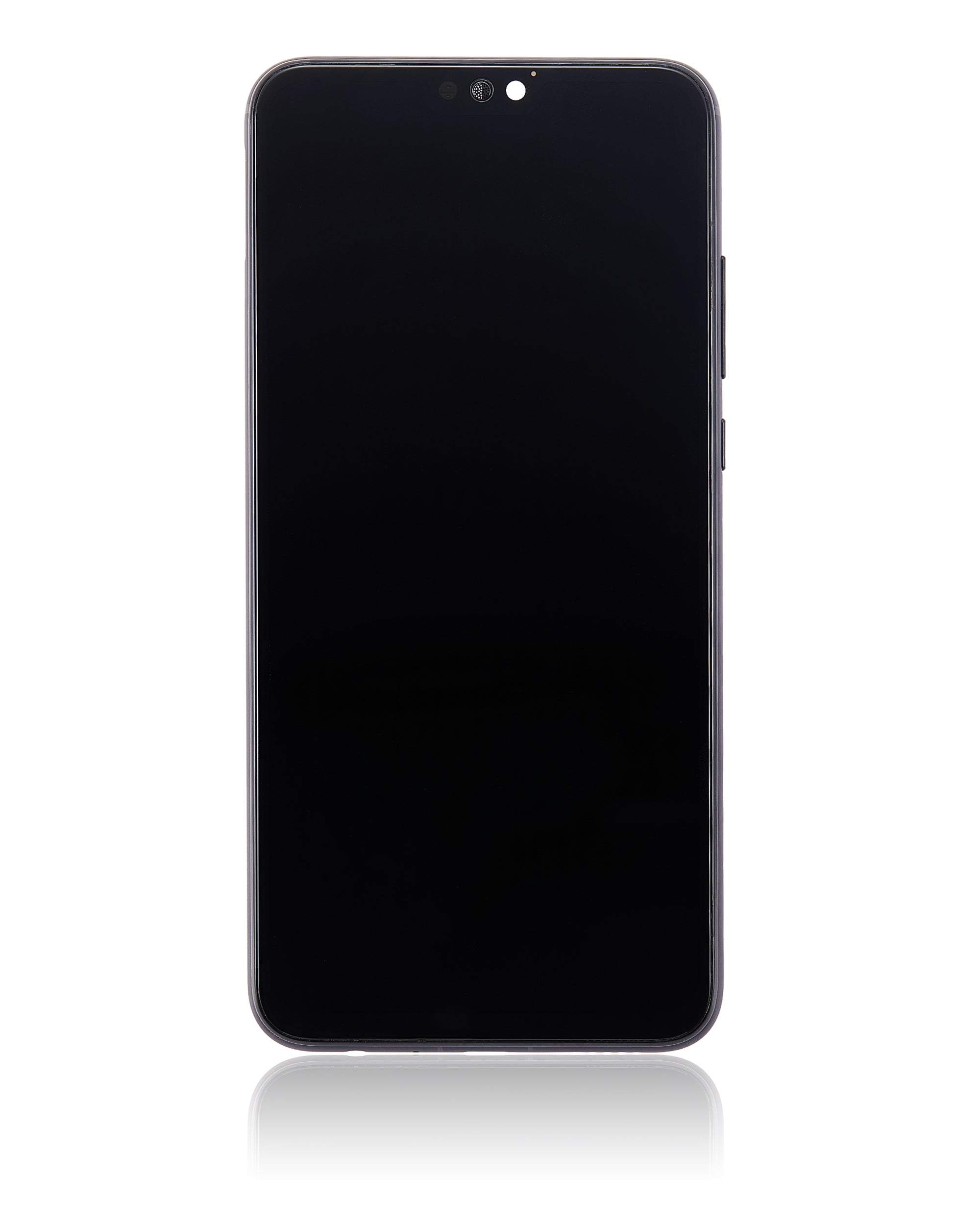 LCD-Display mit Rahmen für Huawei Honor 8X (Refurbished) (Schwarz)
