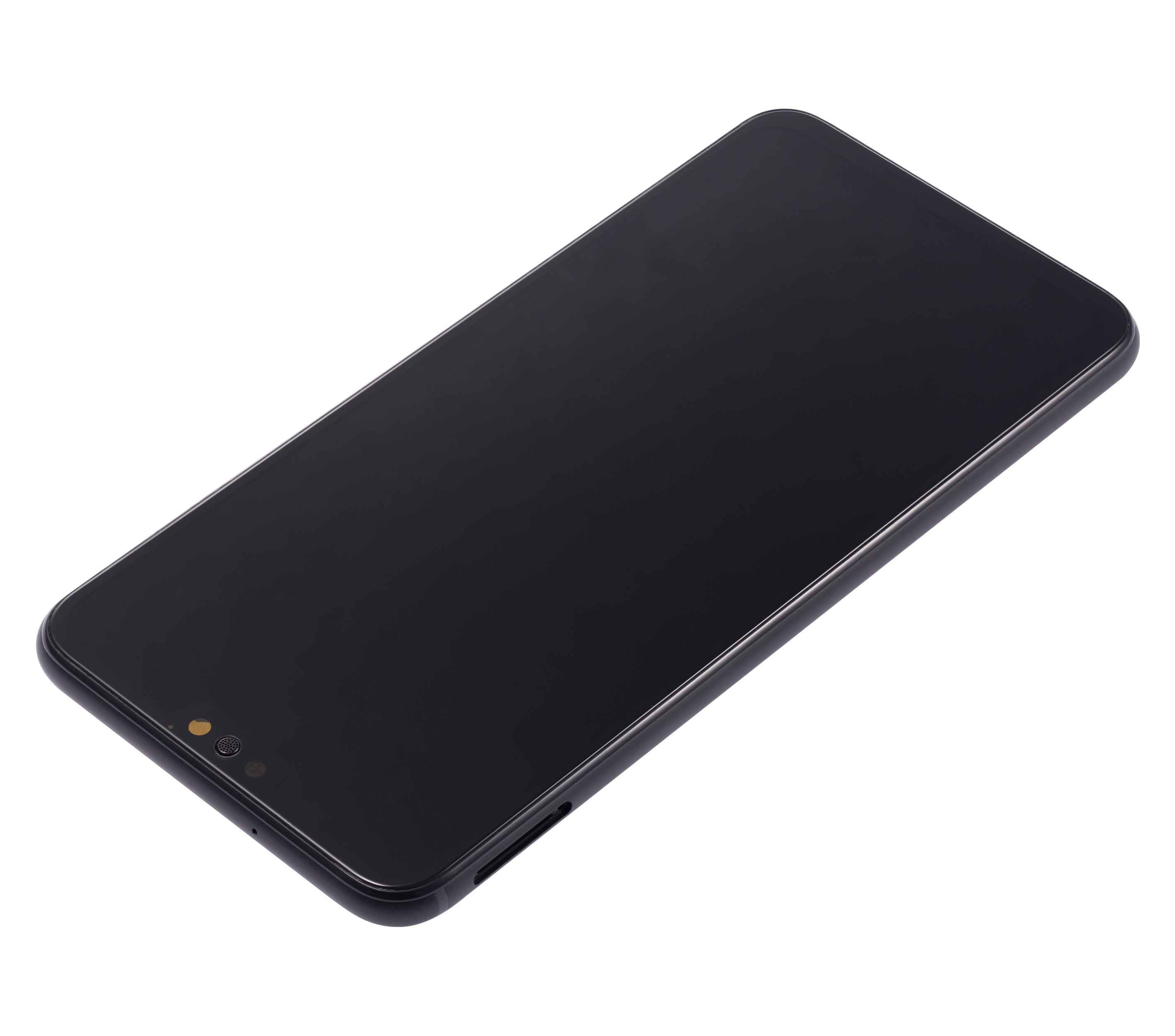 LCD-Display mit Rahmen für Huawei Honor 8X (Refurbished) (Schwarz)