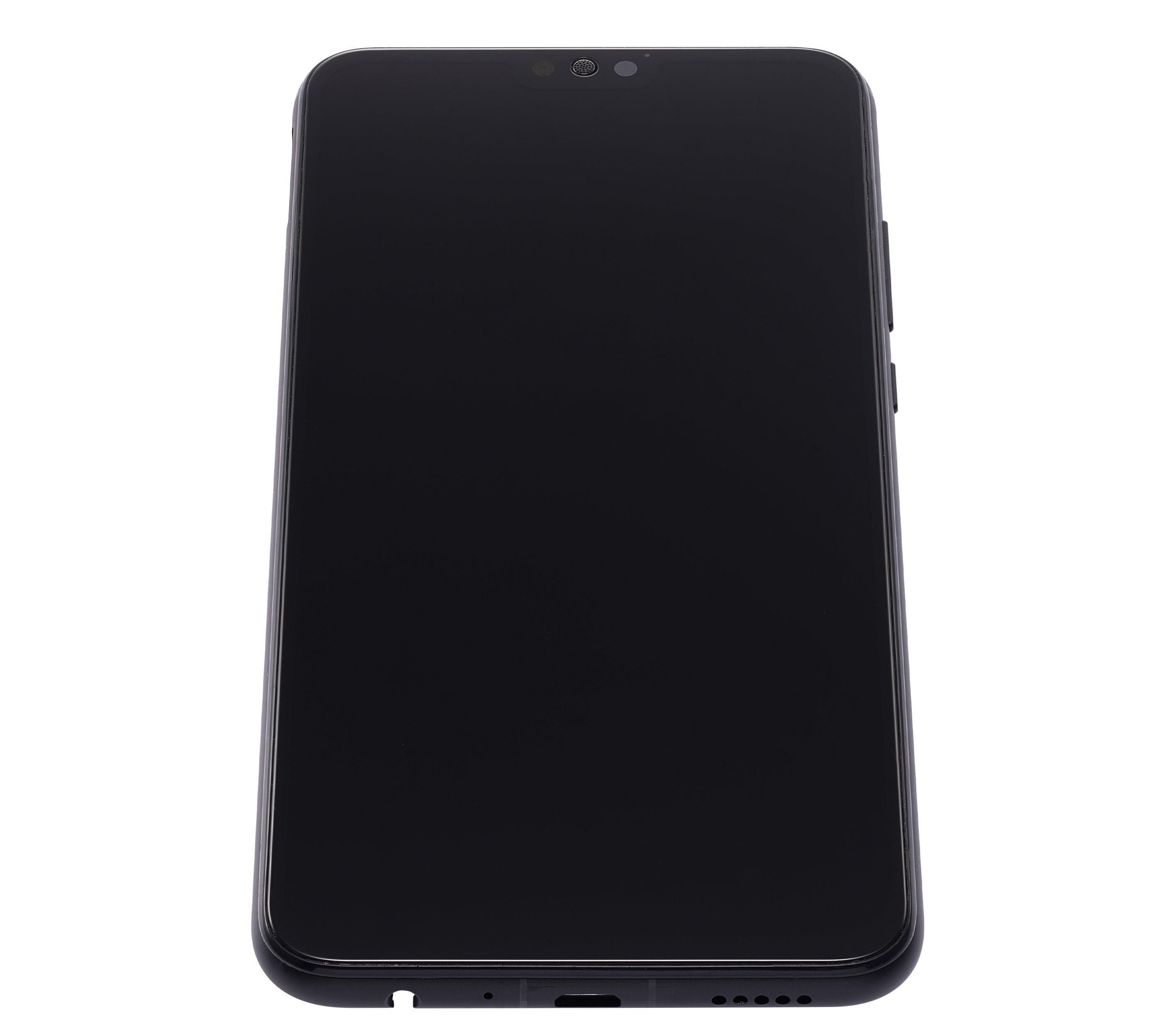 LCD-Display mit Rahmen für Huawei Honor 8X (Refurbished) (Schwarz)