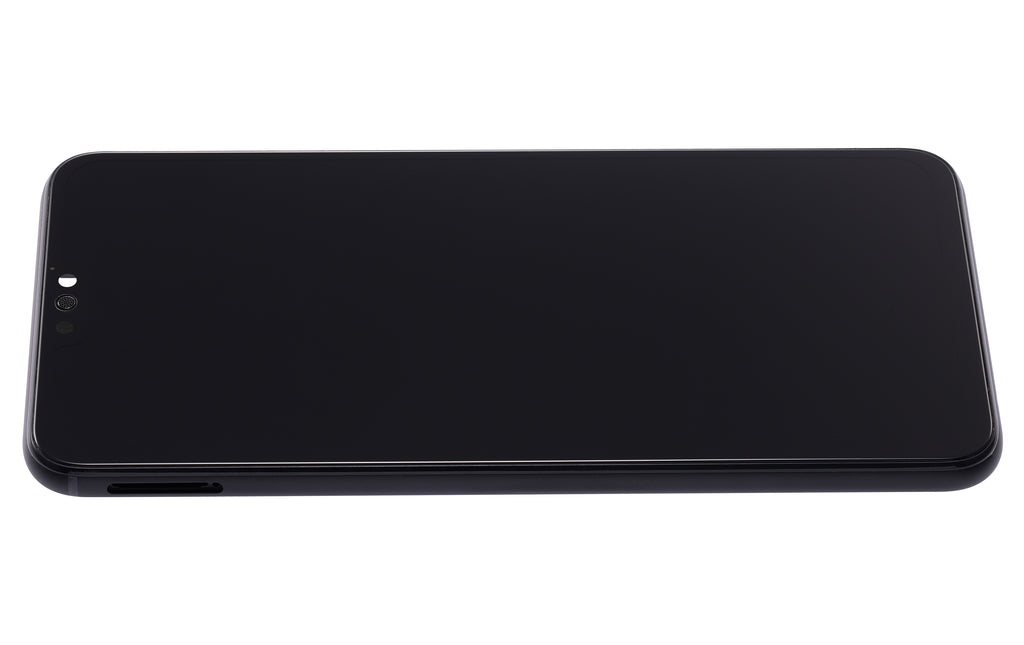 LCD-Display mit Rahmen für Huawei Honor 8X (Refurbished) (Schwarz)