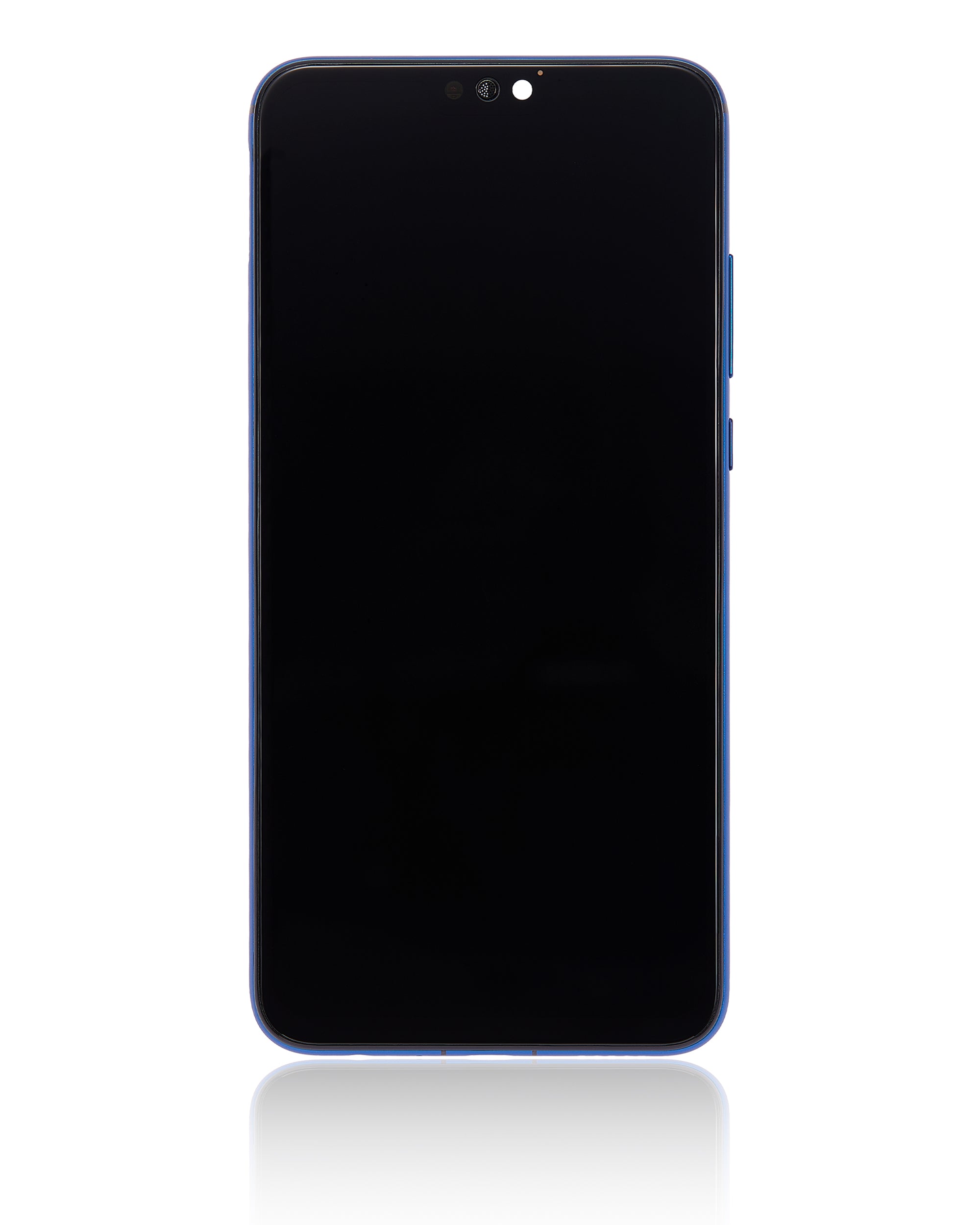 LCD-Display mit Rahmen für Huawei Honor 8X (Generalüberholt) (Blau)