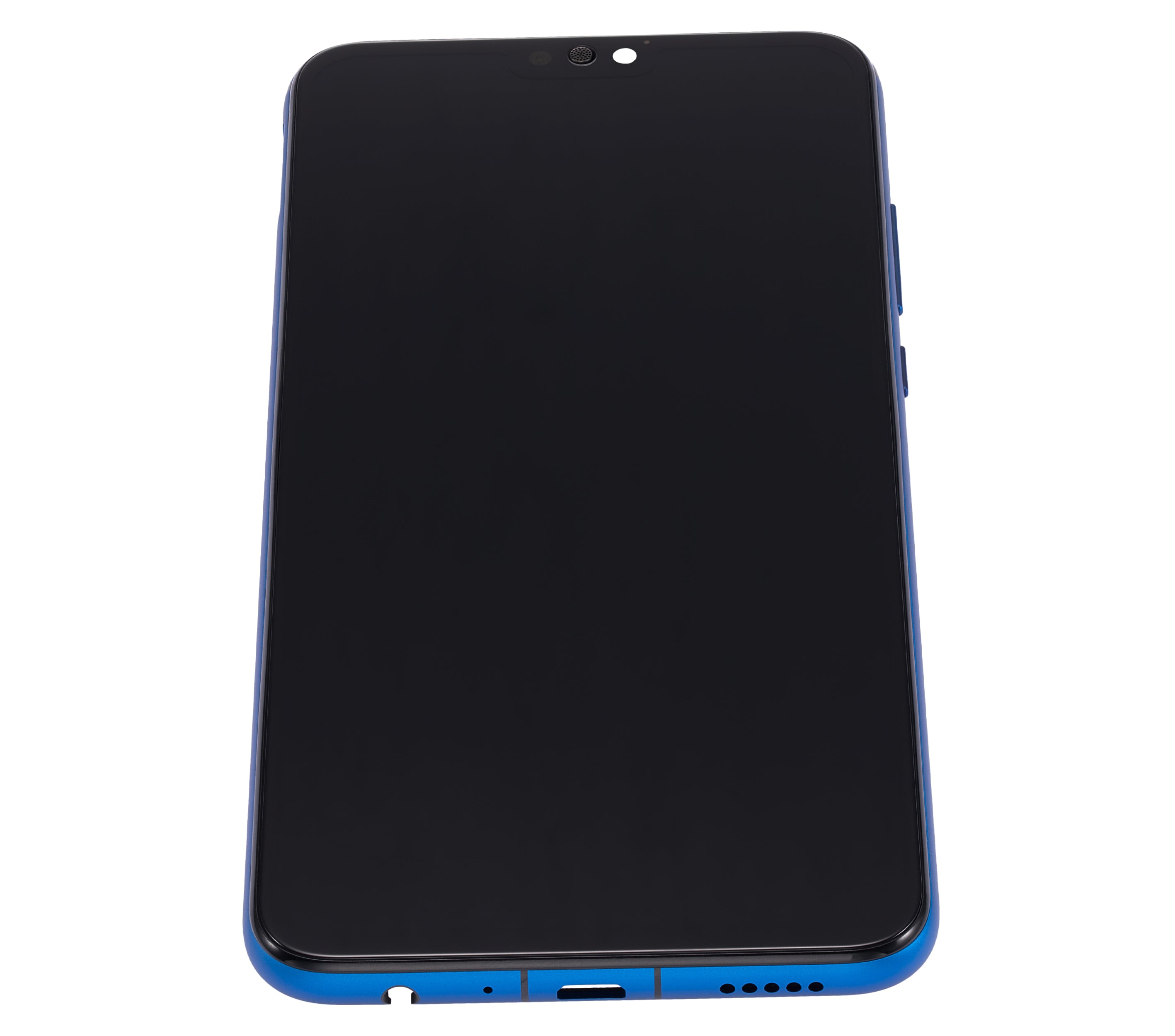 LCD-Display mit Rahmen für Huawei Honor 8X (Generalüberholt) (Blau)