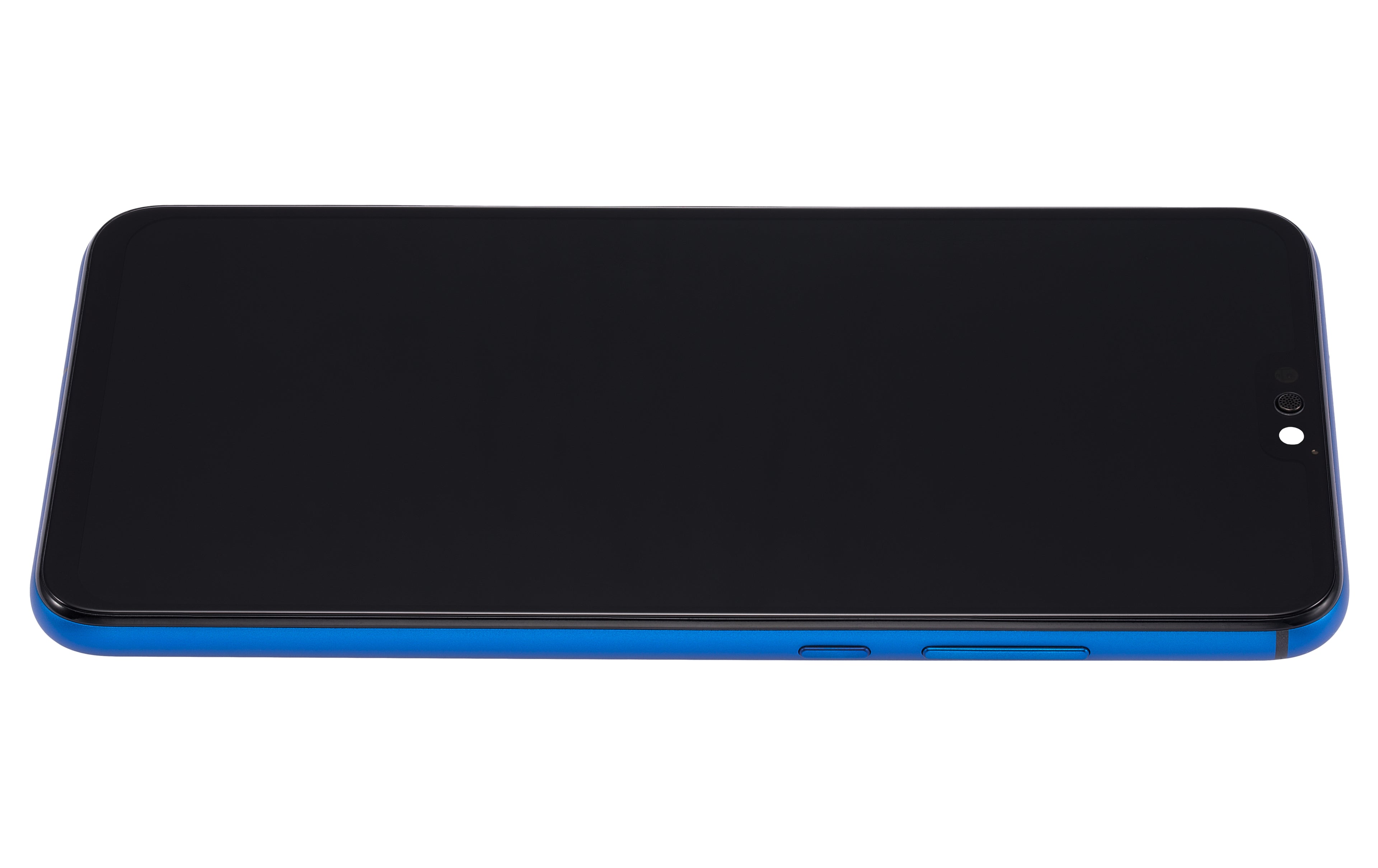 LCD-Display mit Rahmen für Huawei Honor 8X (Generalüberholt) (Blau)