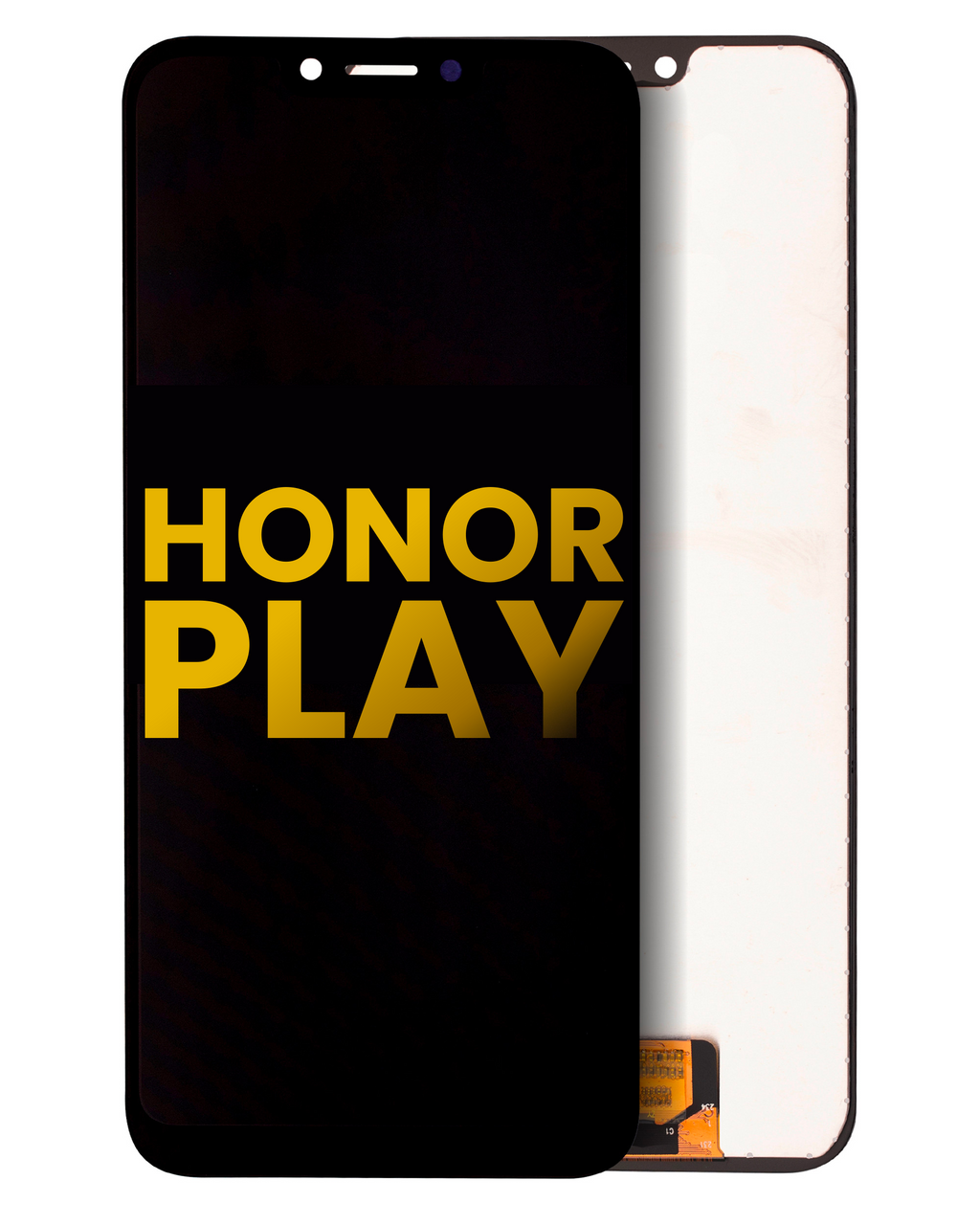 LCD-Display ohne Rahmen für Huawei Honor Play (Generalüberholt) (Schwarz)