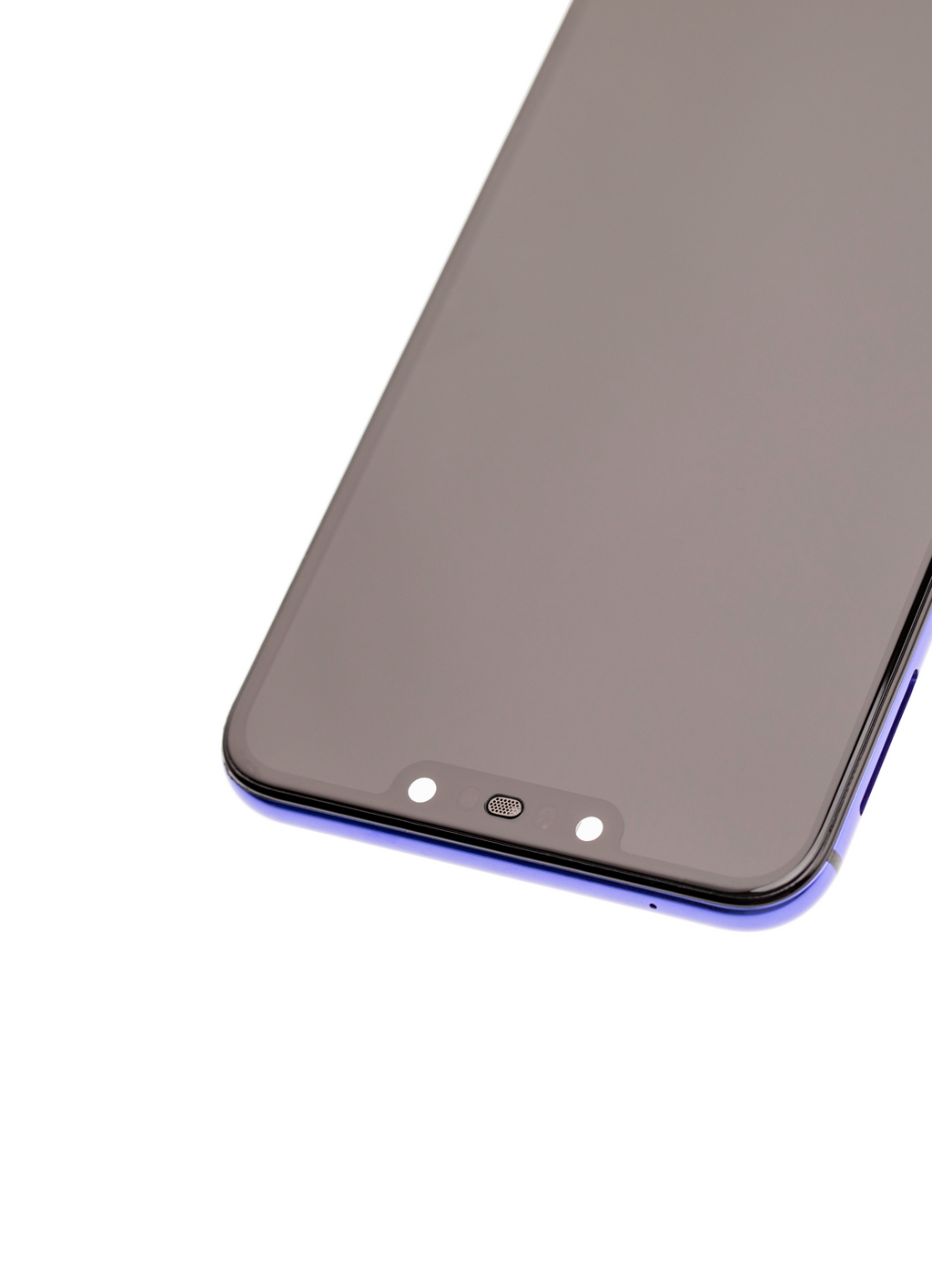LCD-Modul mit Rahmen für Huawei Nova 3 (Refurbished) (Iris Purple)