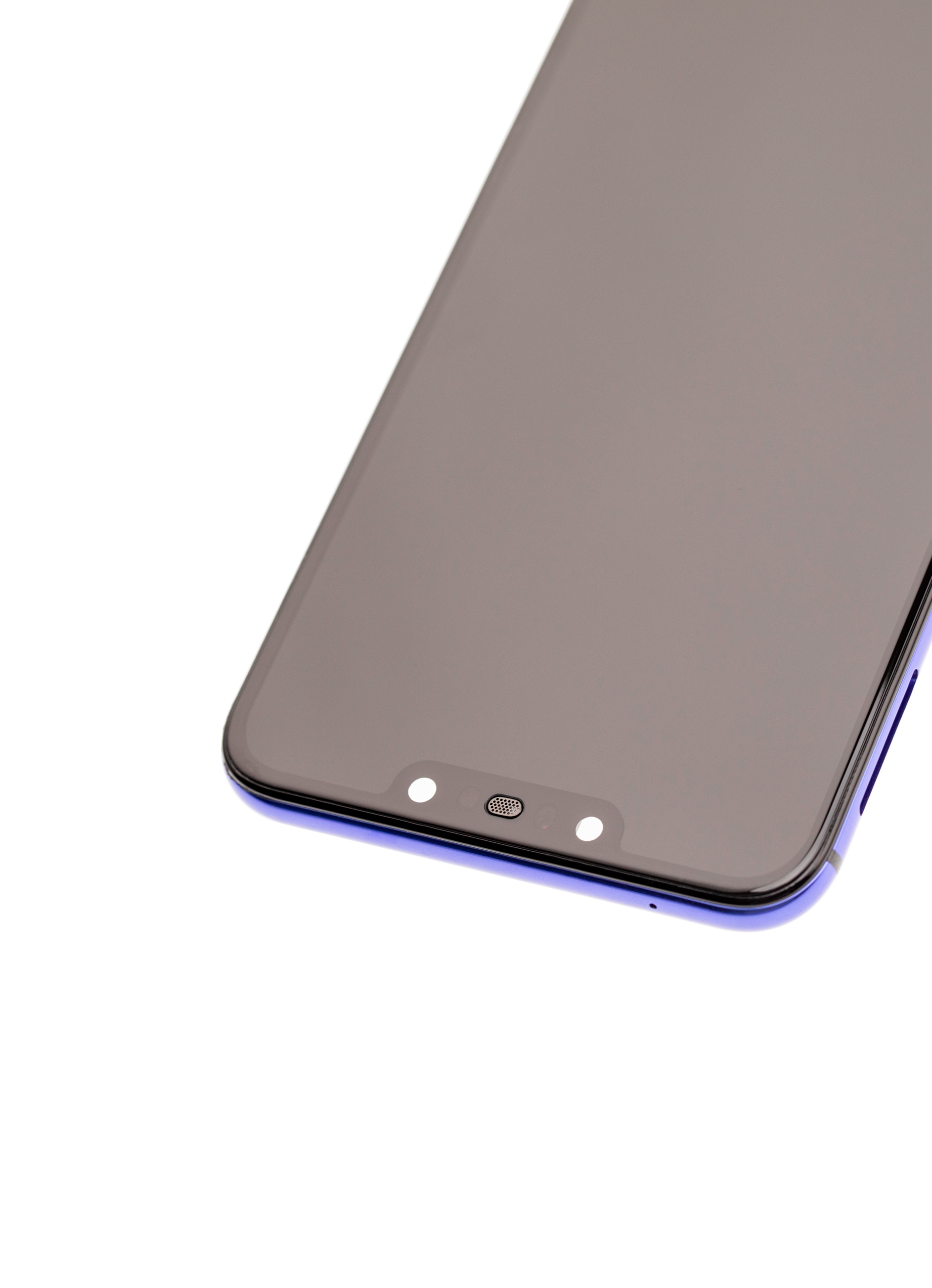 LCD-Modul mit Rahmen für Huawei Nova 3 (Refurbished) (Iris Purple)