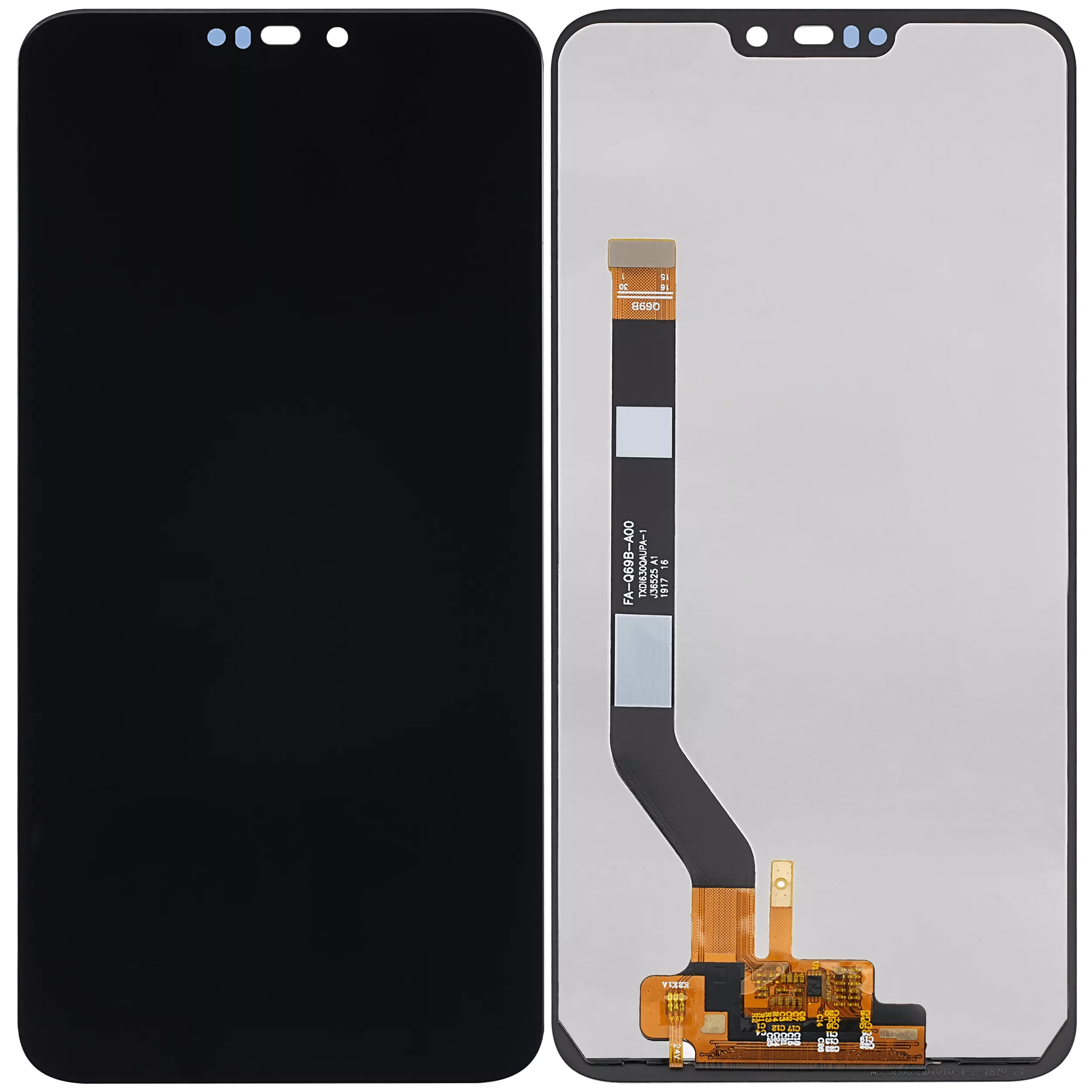 LCD Display without frame for Huawei Honor 8C (Refurbished) (all colours)