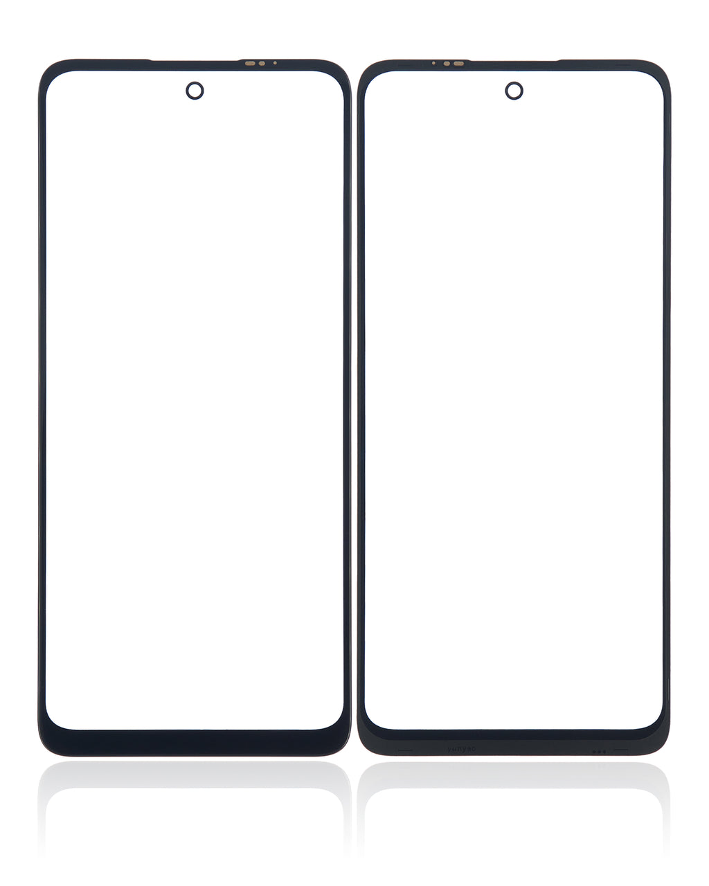 2 in 1 Frontglas mit vorinstallierter OCA für Motorola Moto E32 (XT2227 / 2022)