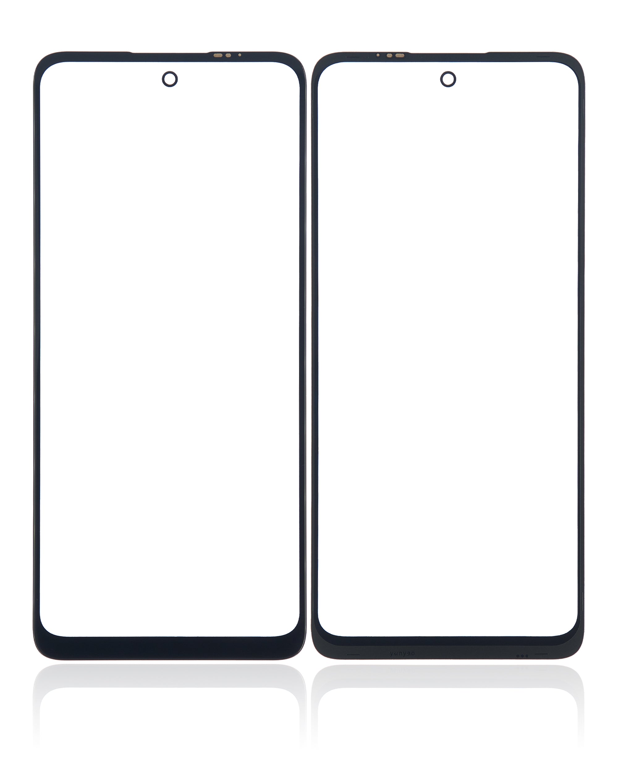 2 in 1 Frontglas mit vorinstallierter OCA für Motorola Moto E32 (XT2227 / 2022)