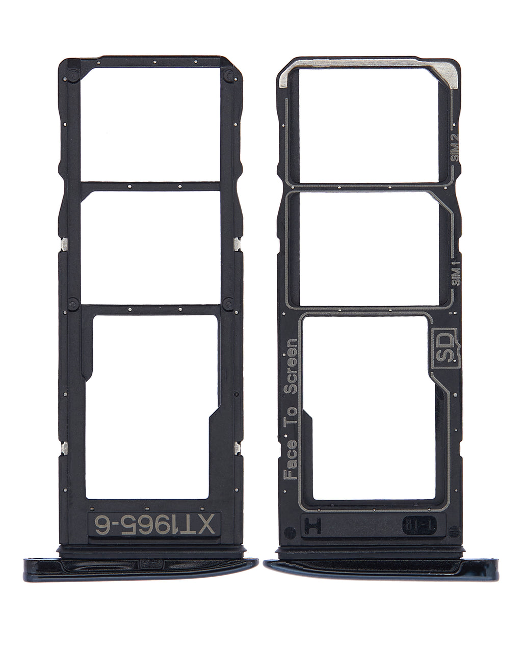 Dual SIM Card Tray for Motorola Moto G7 (XT1962 / 2019) / Moto G7 Plus (XT1965-2 / 2019) (Deep Indigo / Blue)