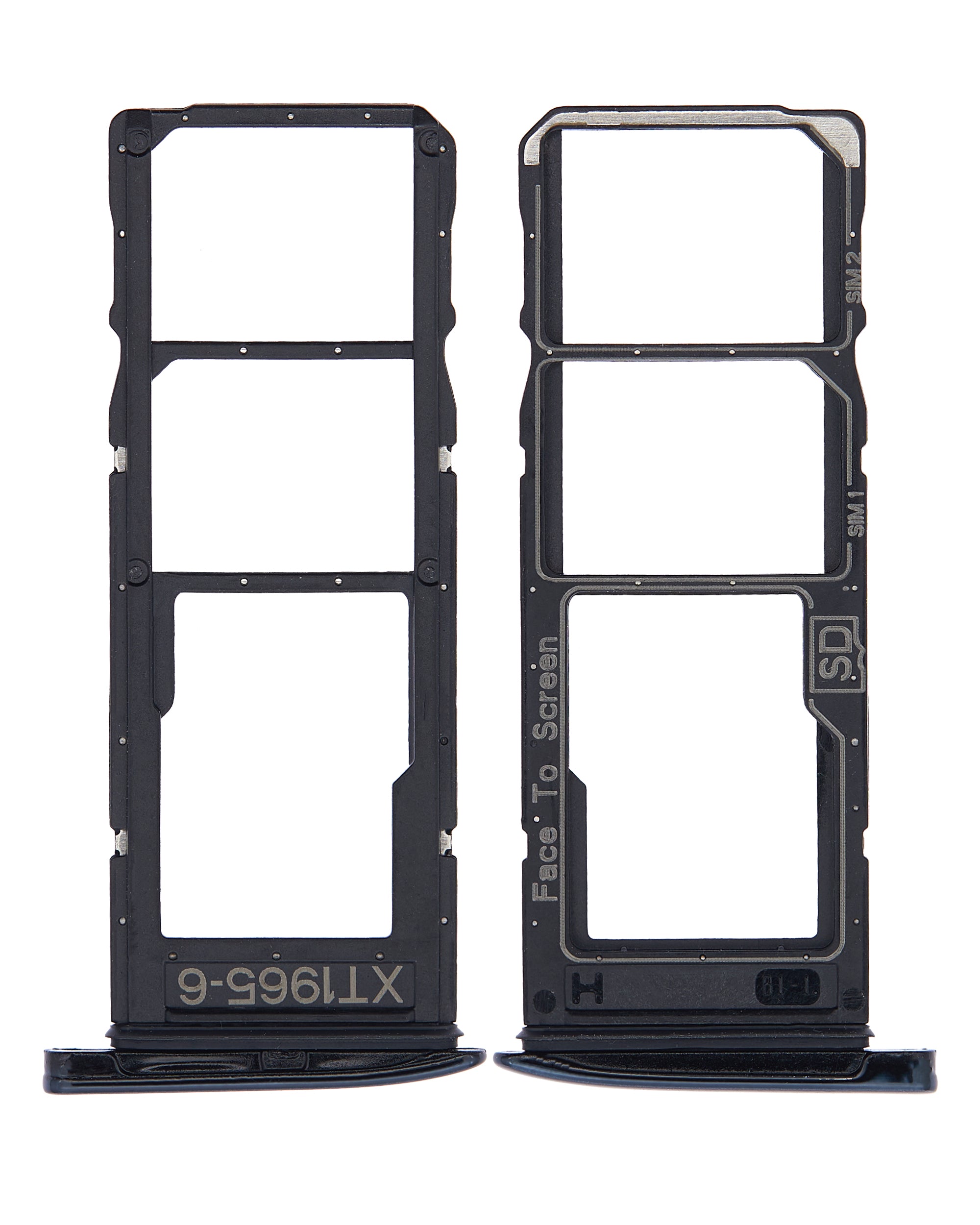 Dual SIM Card Tray for Motorola Moto G7 (XT1962 / 2019) / Moto G7 Plus (XT1965-2 / 2019) (Deep Indigo / Blue)