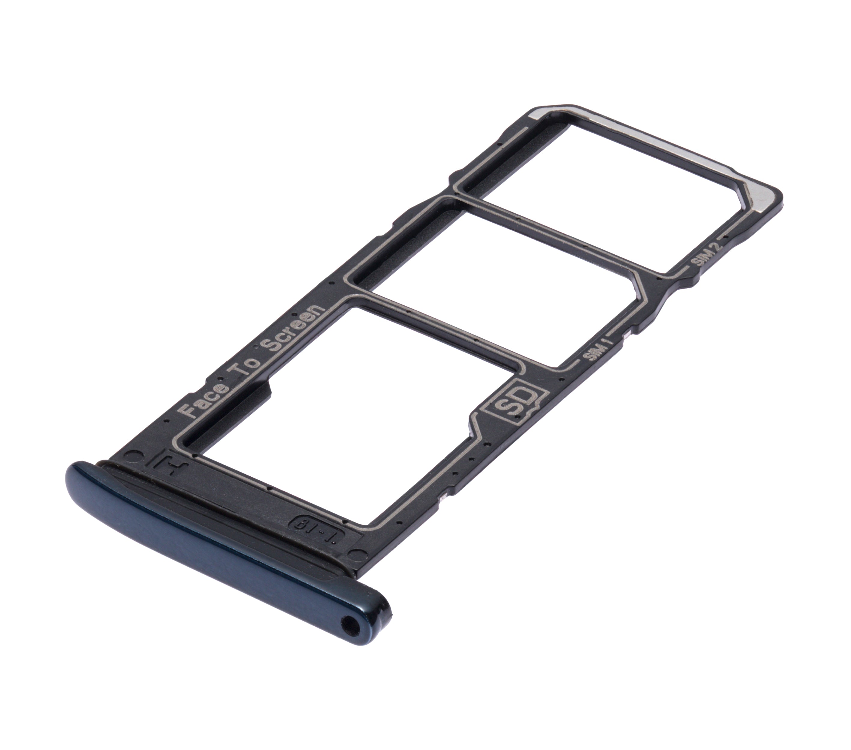 Dual SIM Card Tray for Motorola Moto G7 (XT1962 / 2019) / Moto G7 Plus (XT1965-2 / 2019) (Deep Indigo / Blue)