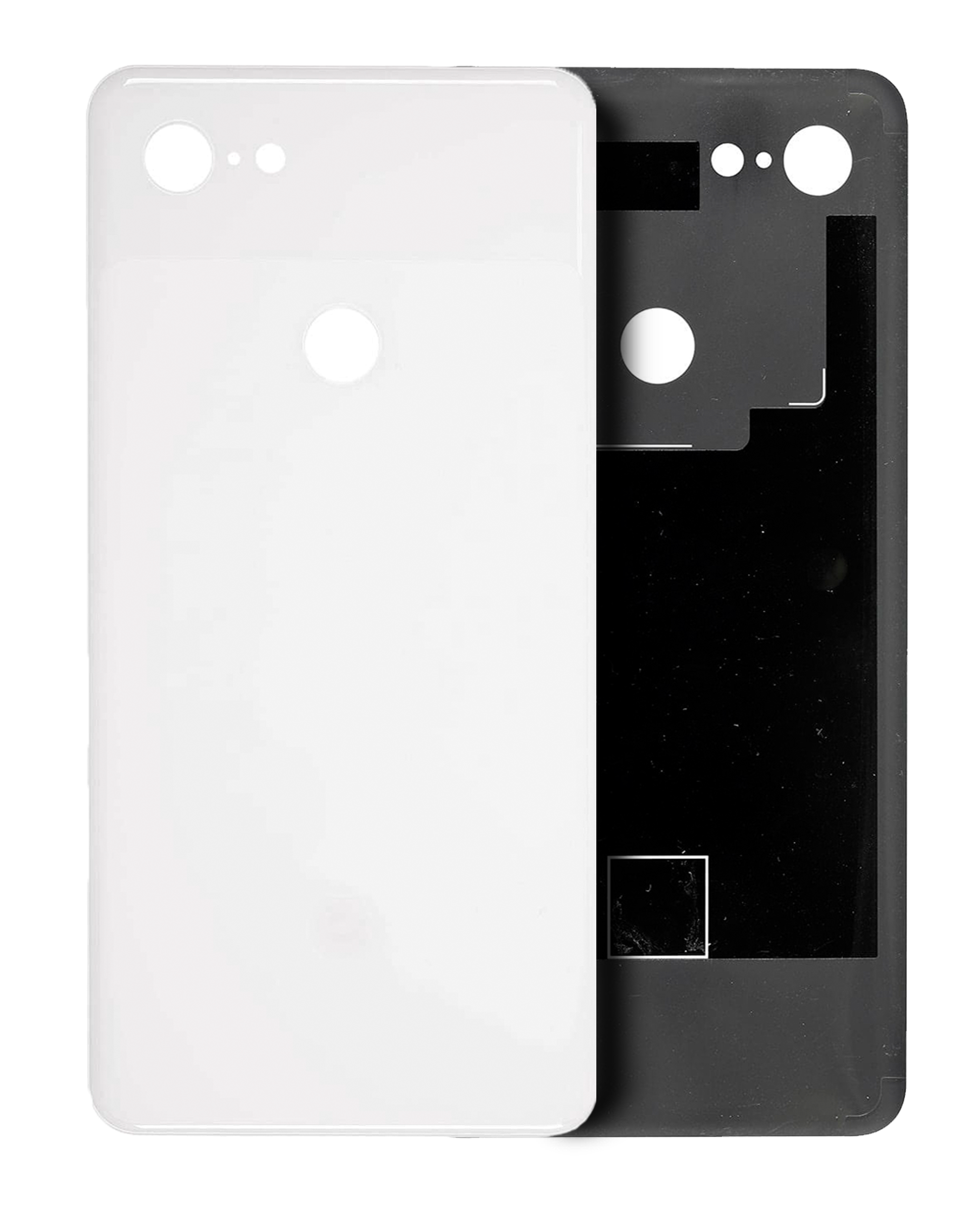 Google Pixel 3 XL Glas-Backcover (Original OEM) (Clearly White)
