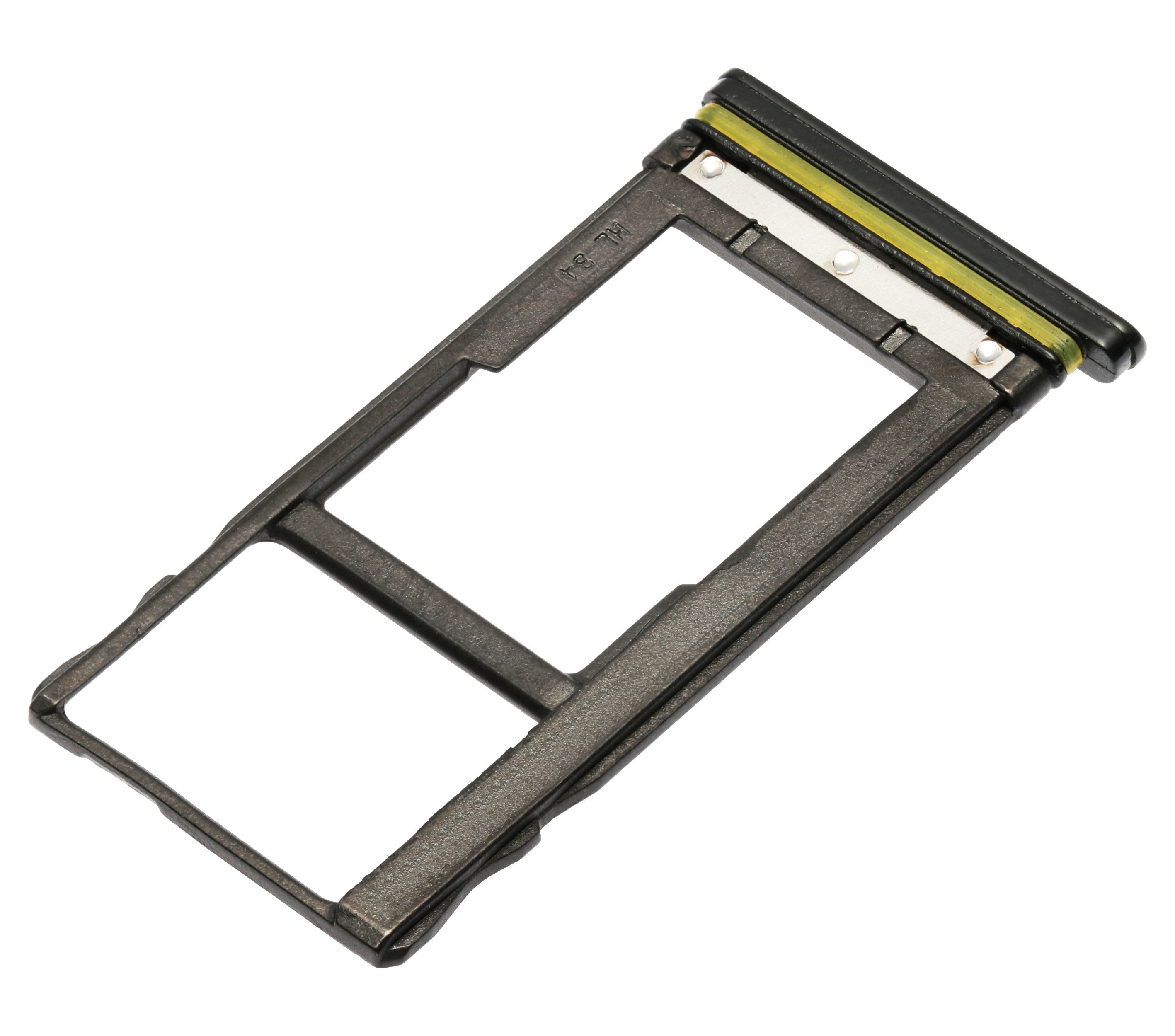 Single SIM Card Tray for Motorola One Vision (XT1970 / 2019) / P50 (XT1970 / 2019) (Black)